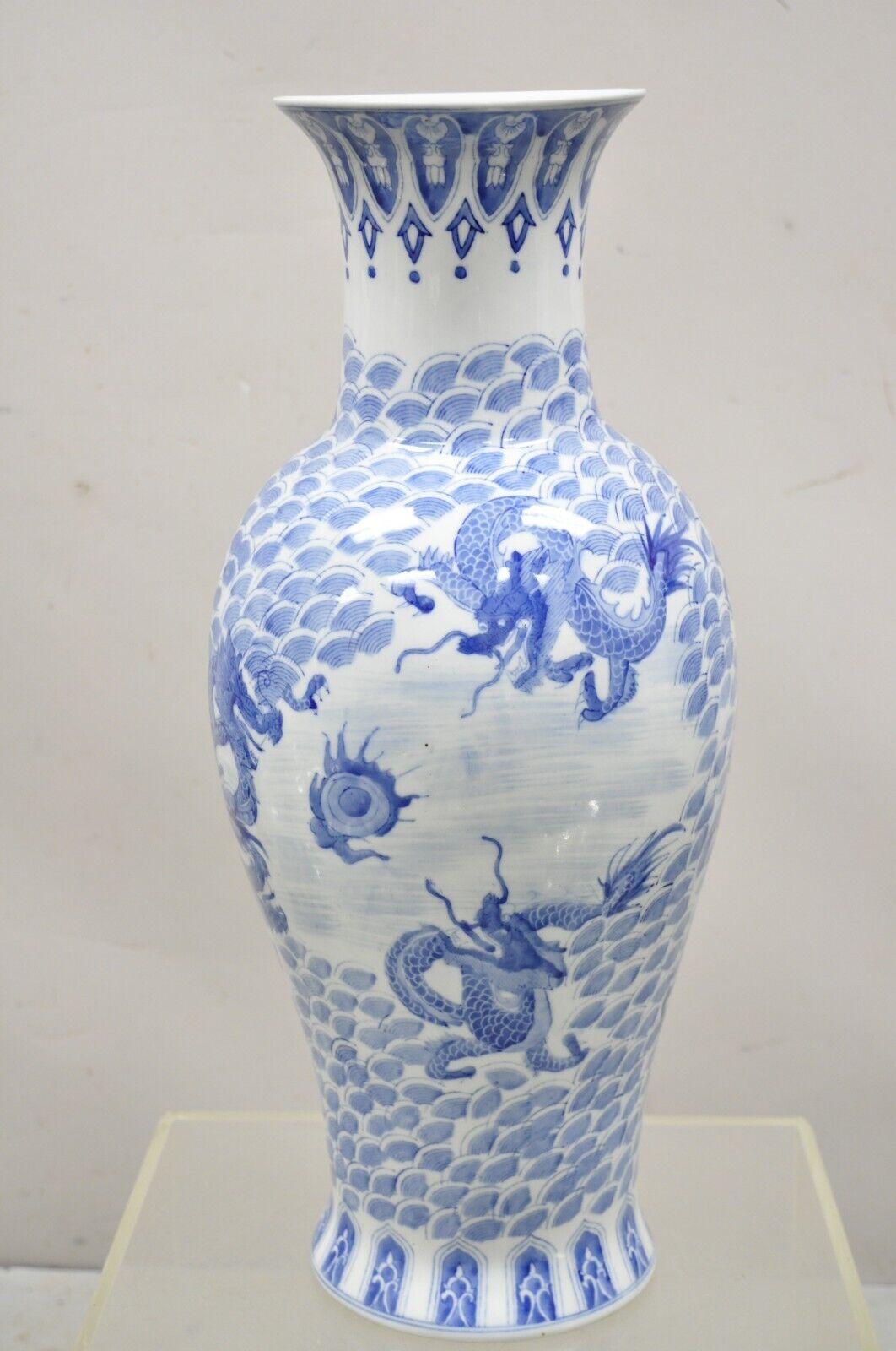 Vintage Blau und Weiß Delf Stil Porzellan Chinese Export 25