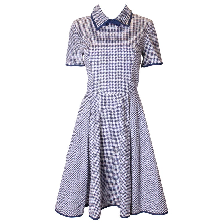 Vintage Blue and White dress For Sale at 1stDibs | blue and white vintage dress, vintage blue clothing, old fashioned blue dress Vintage Blue and White dress For Sale at 1stDibs | blue and white vintage dress, vintage blue clothing, old fashioned blue dress