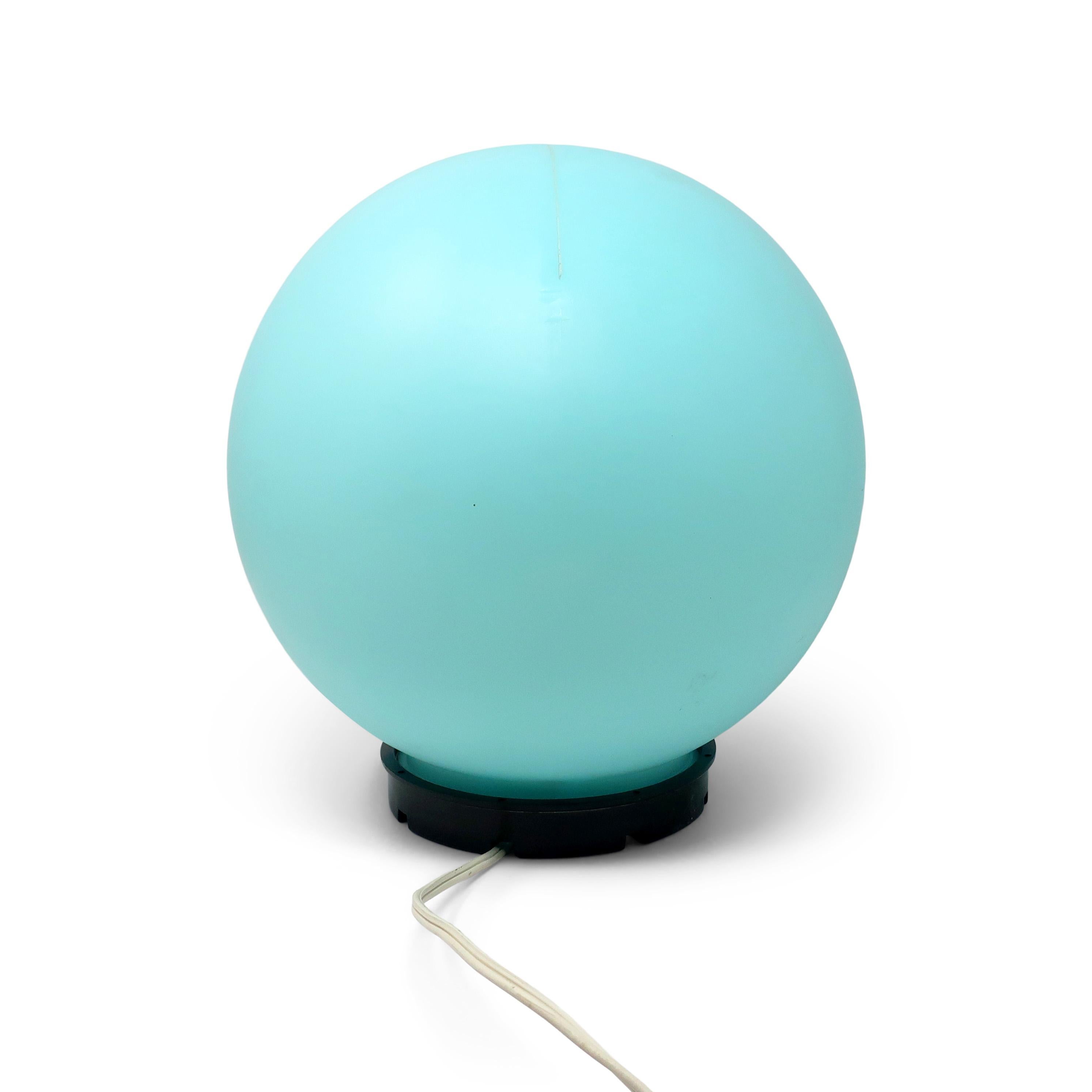 Post-Modern Vintage Blue Balloon Lamp by Yves Christin