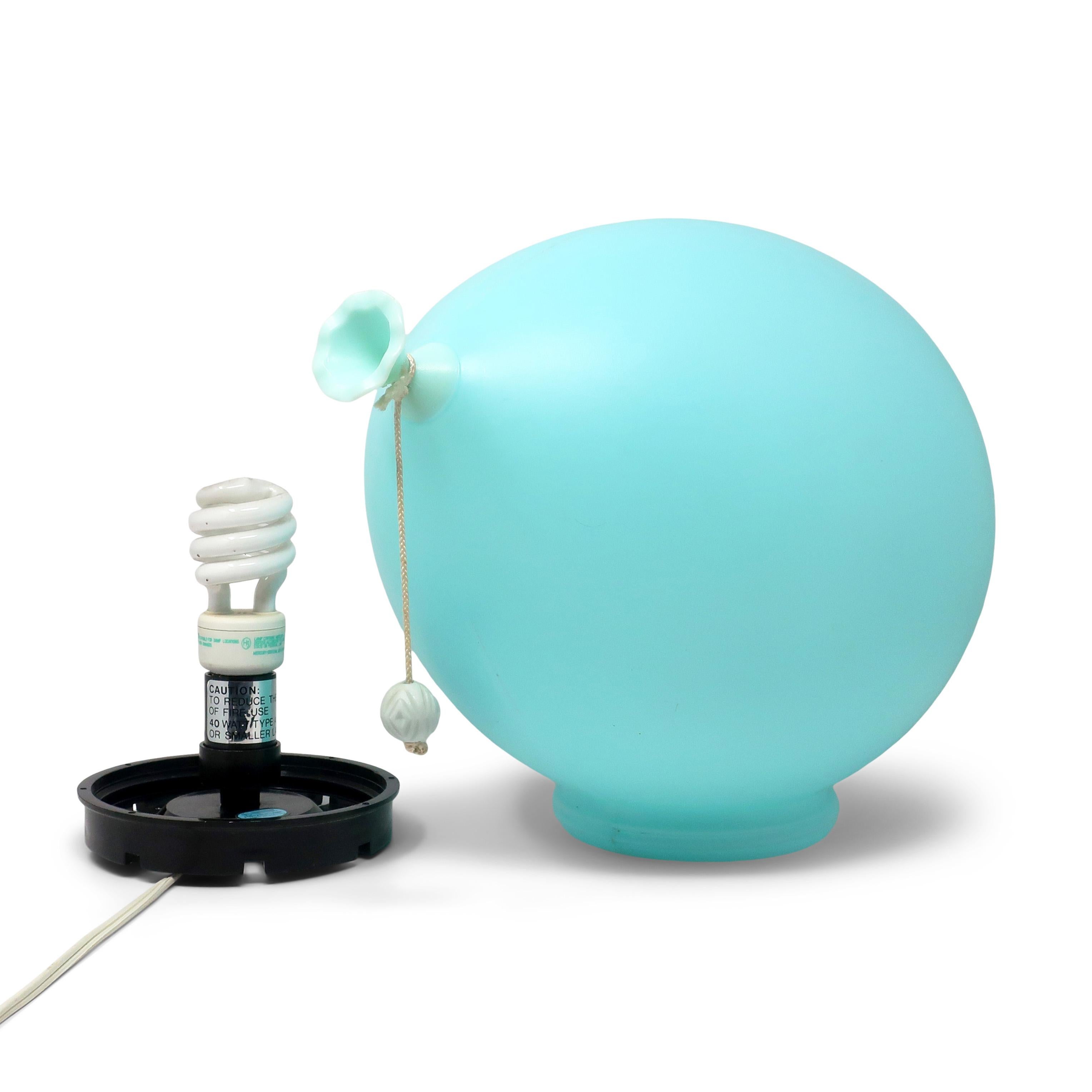 Vintage Blue Balloon Lamp by Yves Christin 2