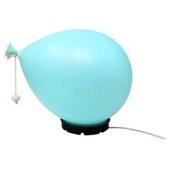 Vintage Blue Balloon Lamp by Yves Christin