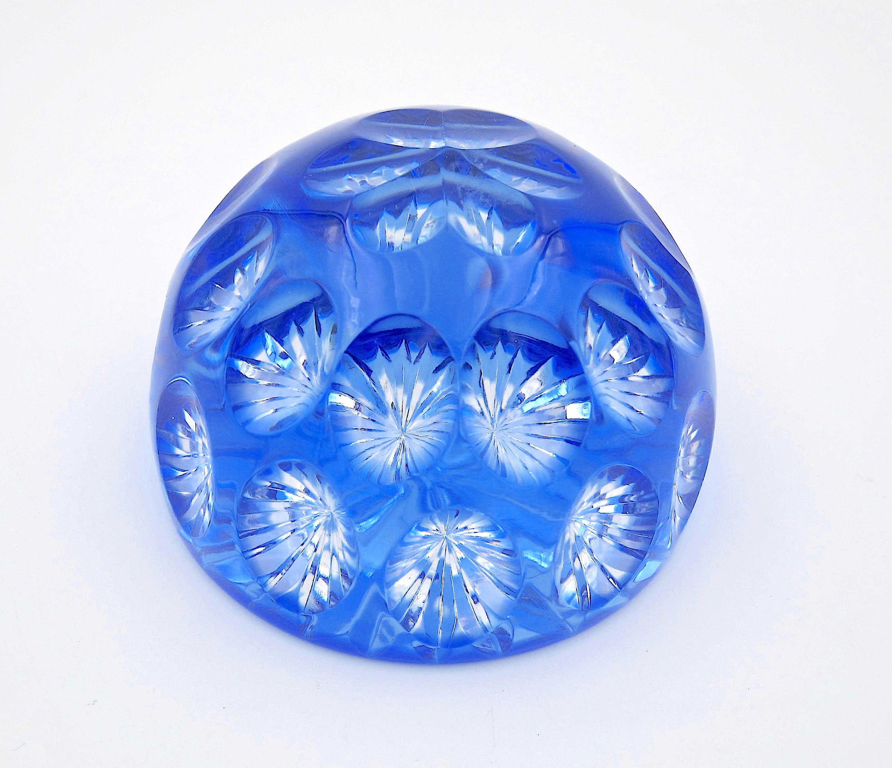 blue paperweight