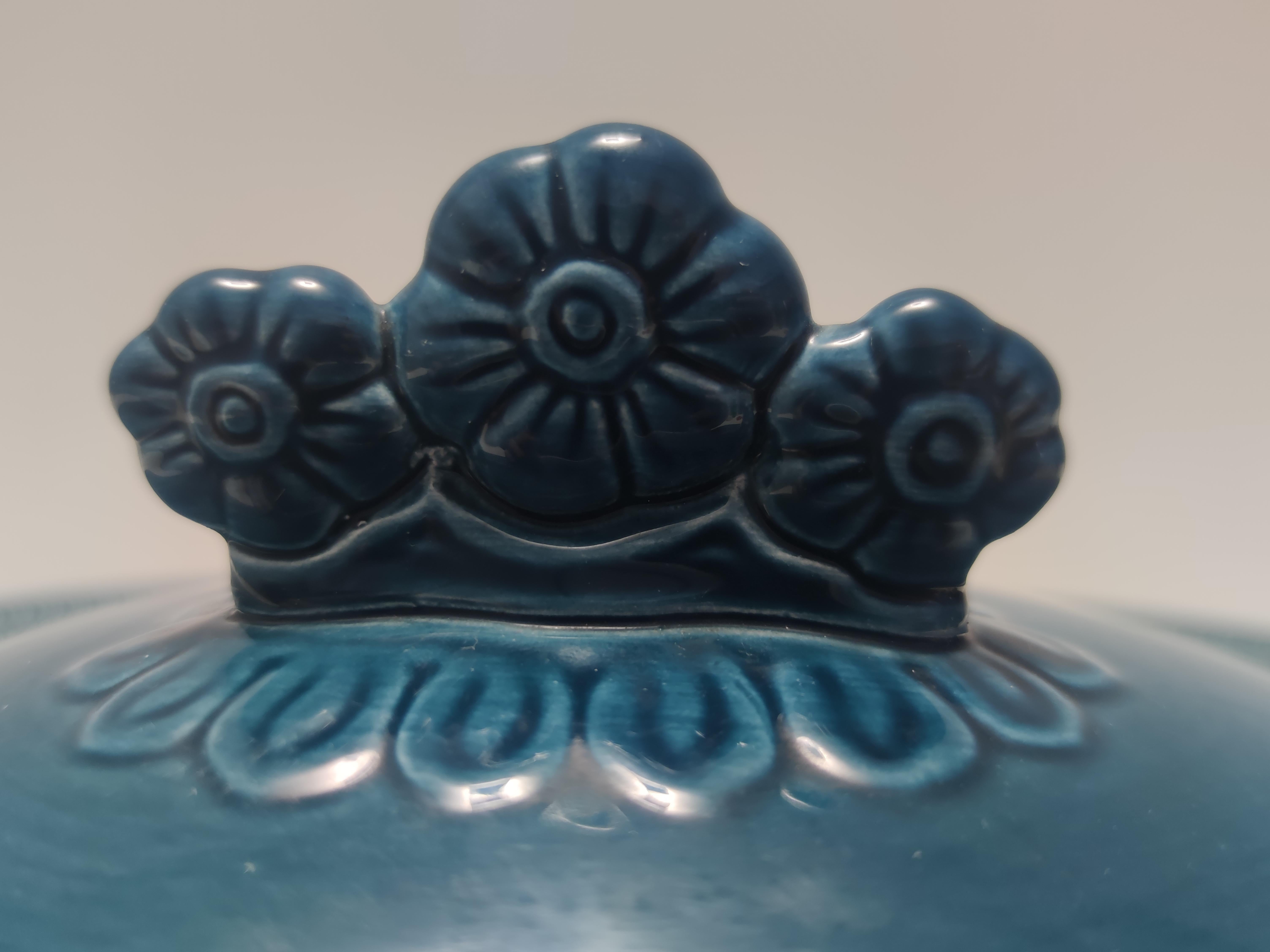 Vintage Blue Earthenware 