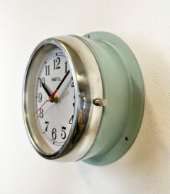 Vintage Grey Hanil Ship Wall Clock, 1980s