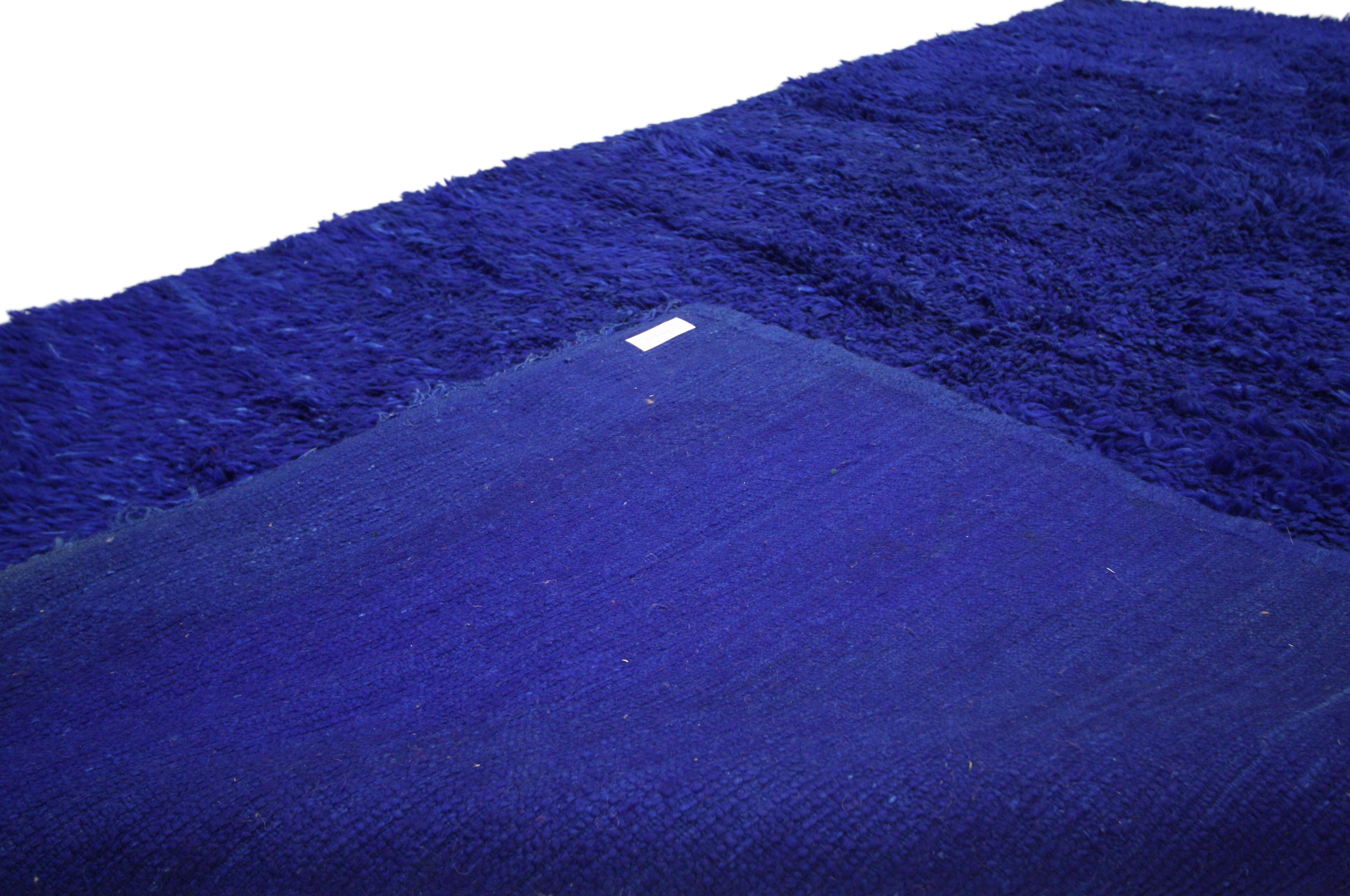 indigo moroccan rug