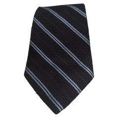 Vintage blue multicoloured tie