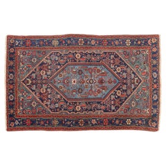 Vintage Blue Oriental Carpet