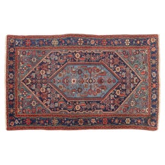 Vintage Blue Oriental Carpet