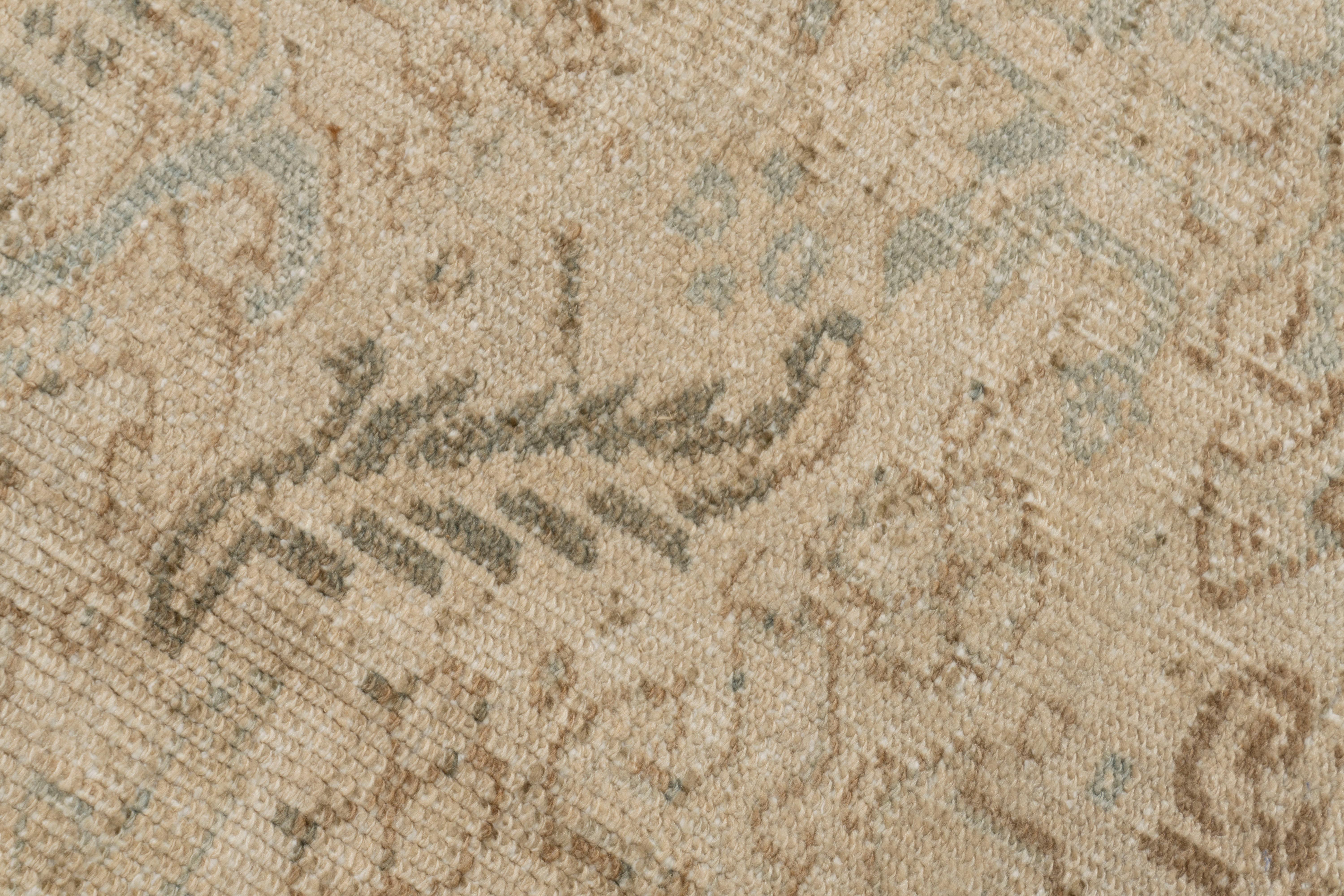 Vintage Blau Persisch Heriz Teppich 6' X 8'4 im Angebot 6