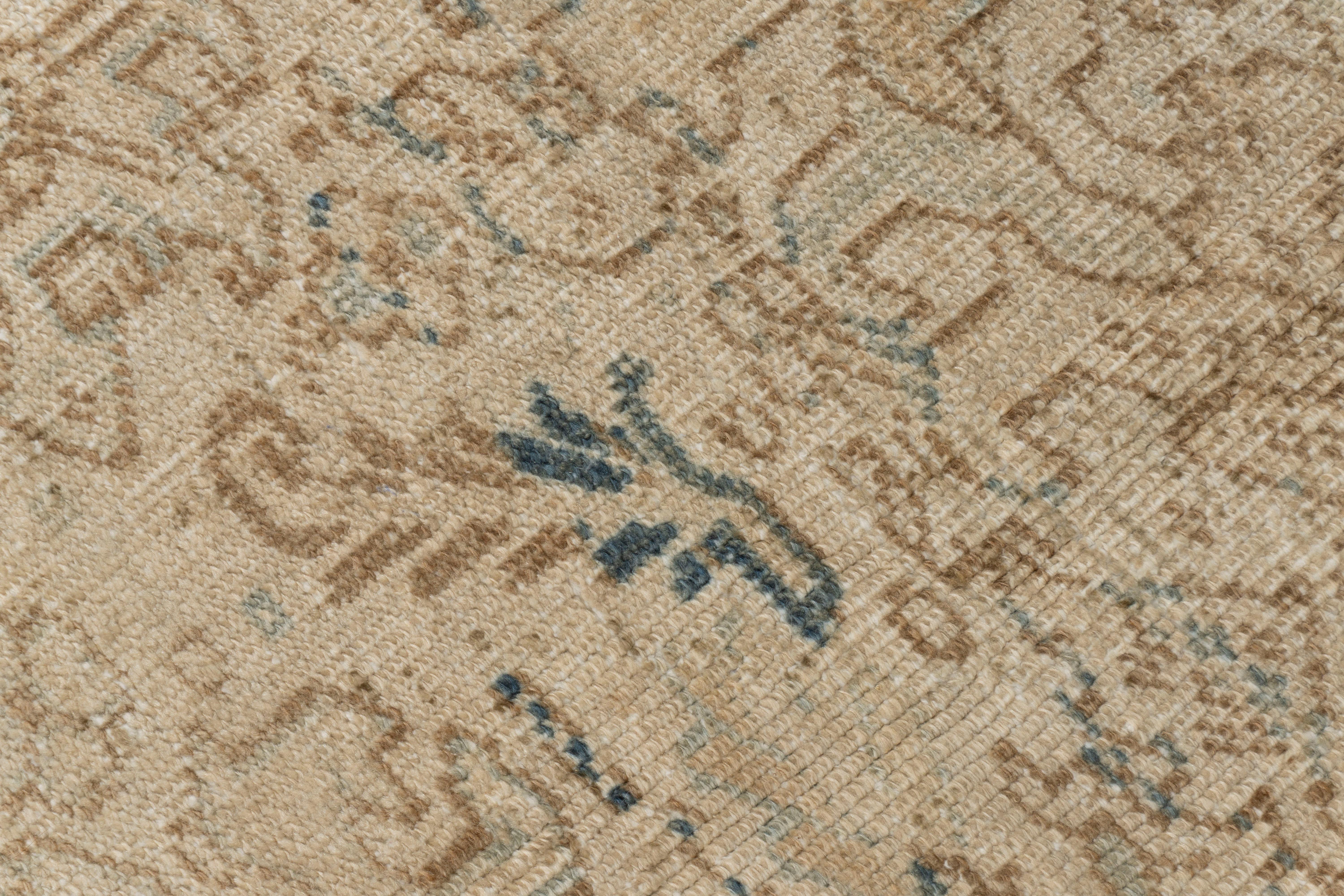 Vintage Blau Persisch Heriz Teppich 6' X 8'4 im Angebot 7