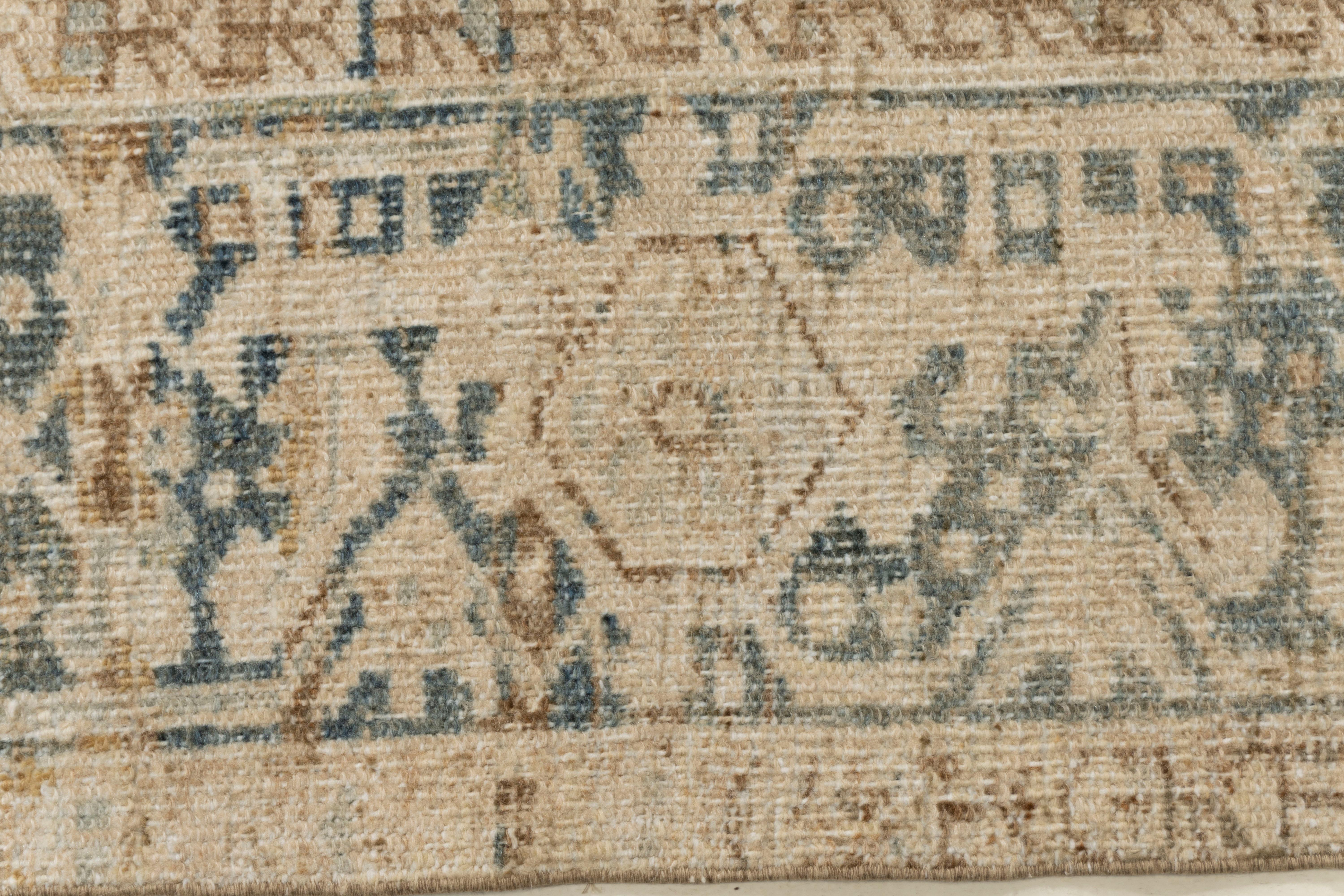 Vintage Blau Persisch Heriz Teppich 6' X 8'4 im Angebot 8