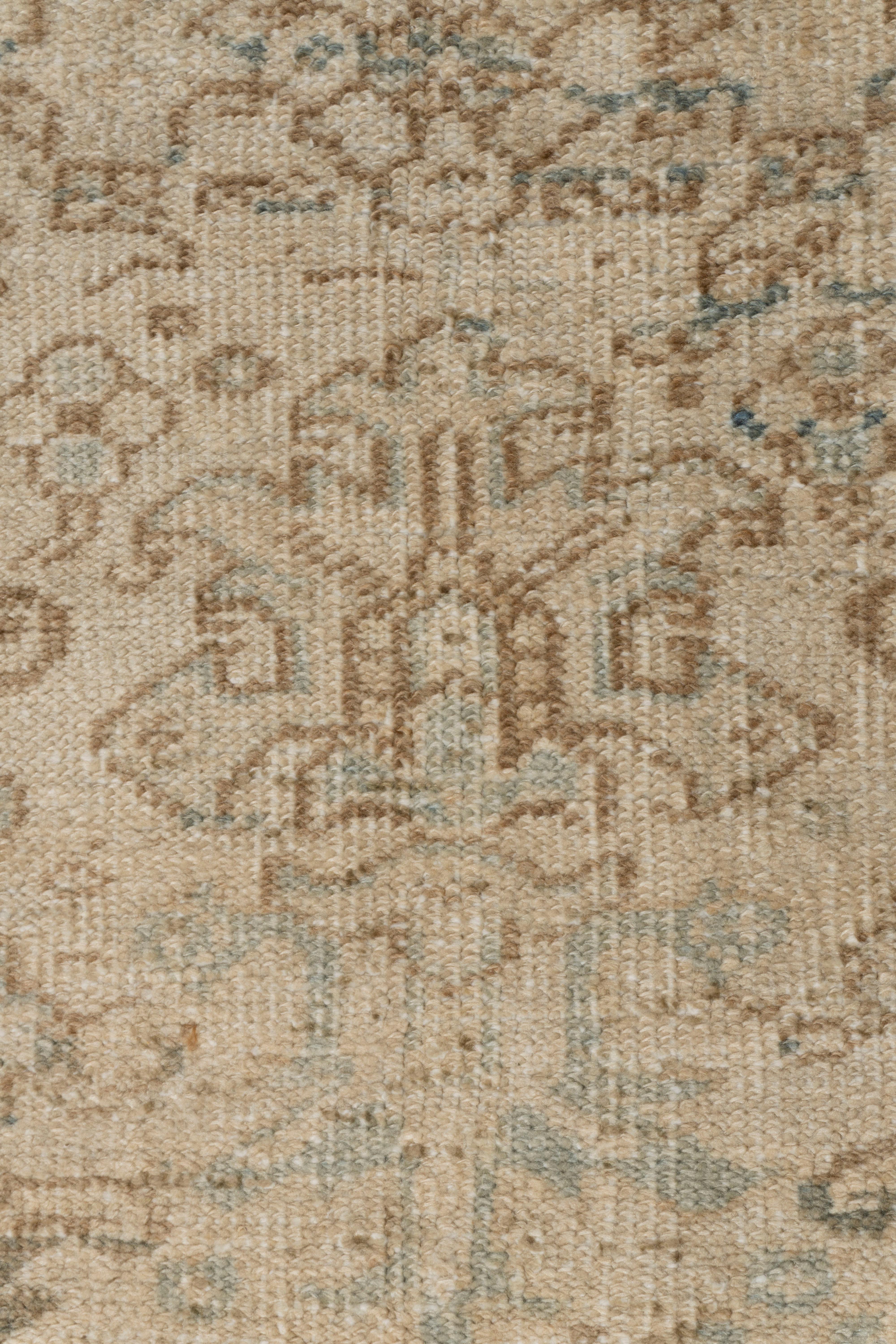 Vintage Blau Persisch Heriz Teppich 6' X 8'4 im Angebot 10