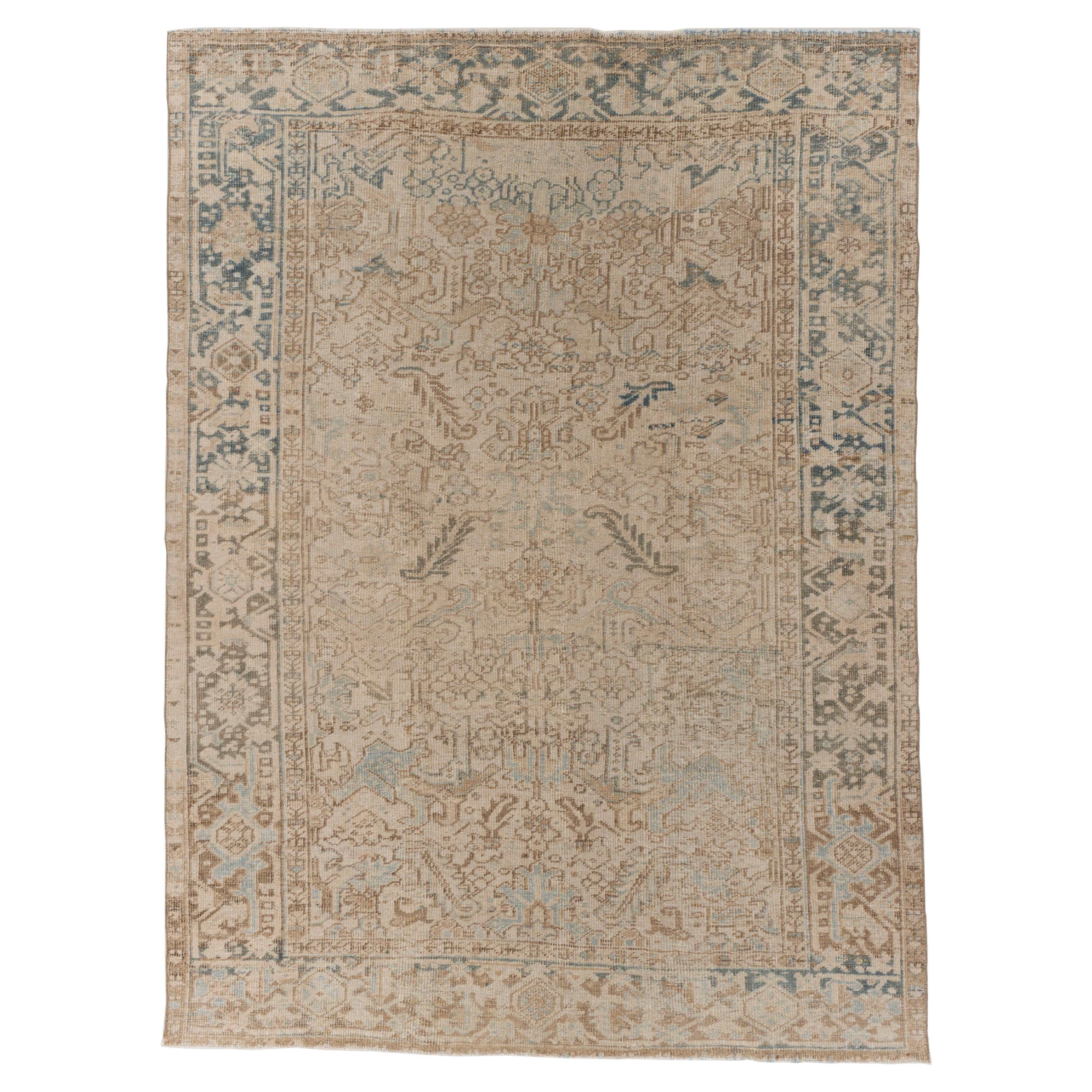 Vintage Blau Persisch Heriz Teppich 6
 X 8
4