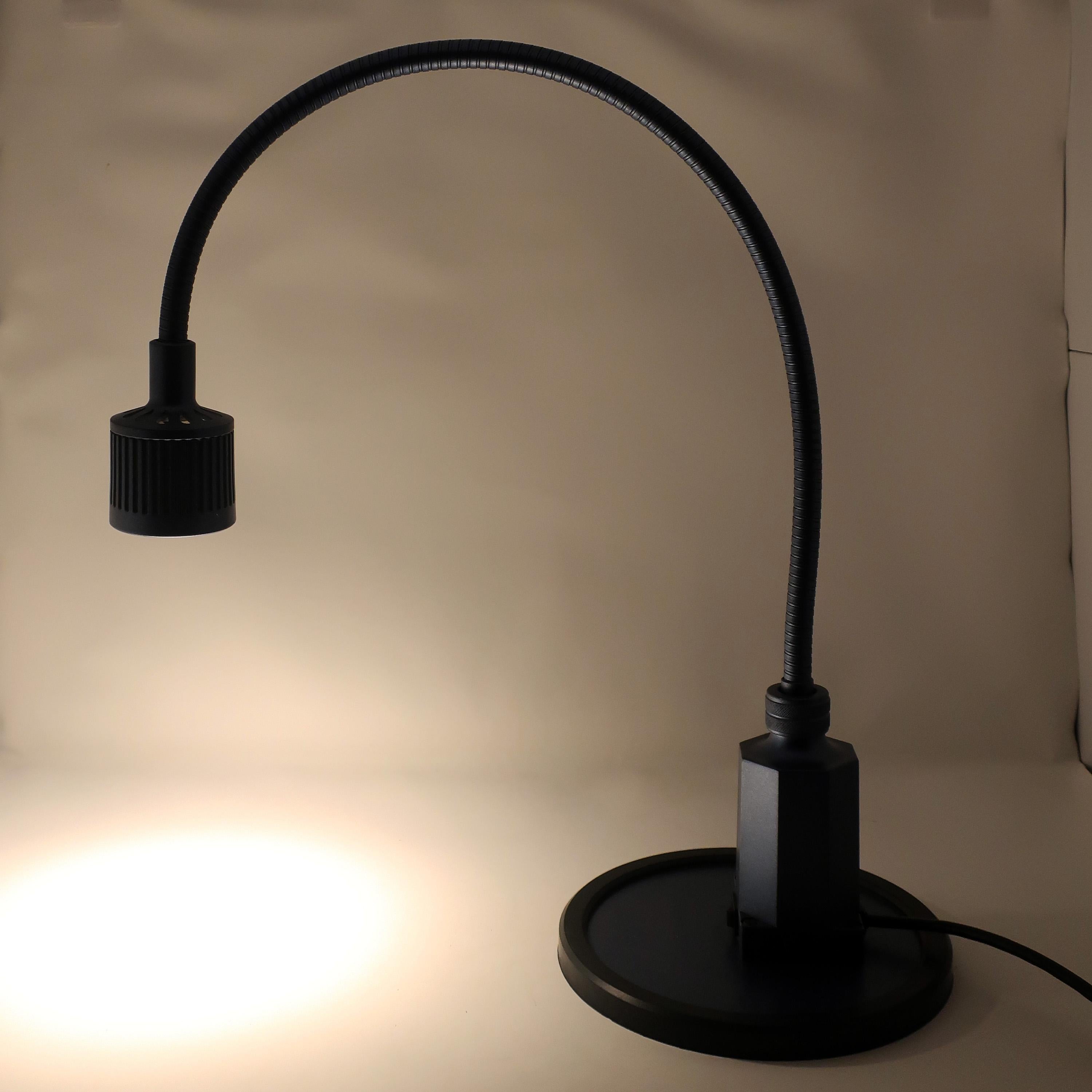 Vintage Blue Sunnex Gooseneck Desk Lamp For Sale 1