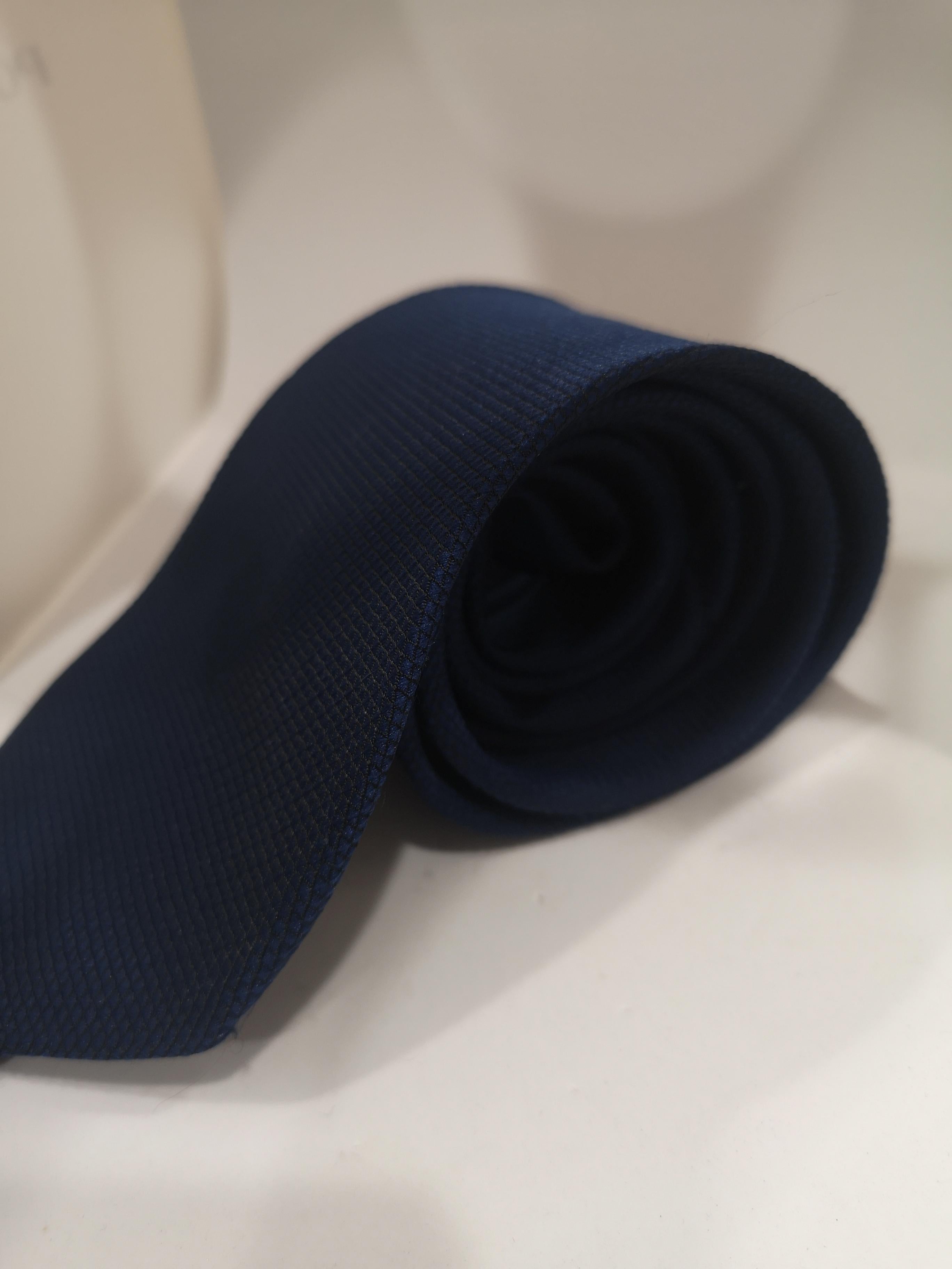 Black Vintage blue tie