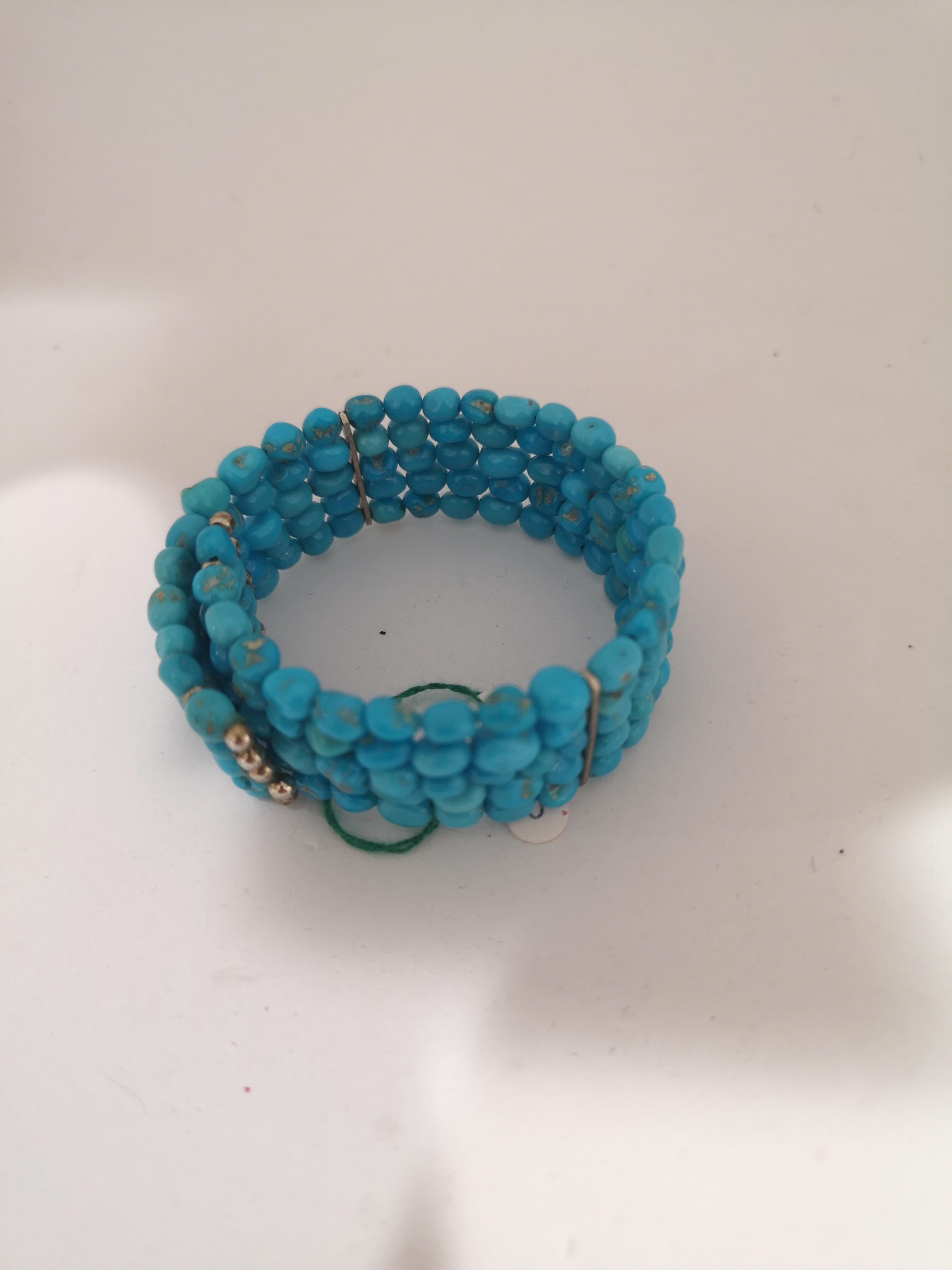 Women's Vintage blue turquoise bracelet