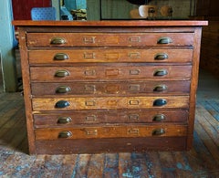 Vintage Blueprint / Flat File Cabinet