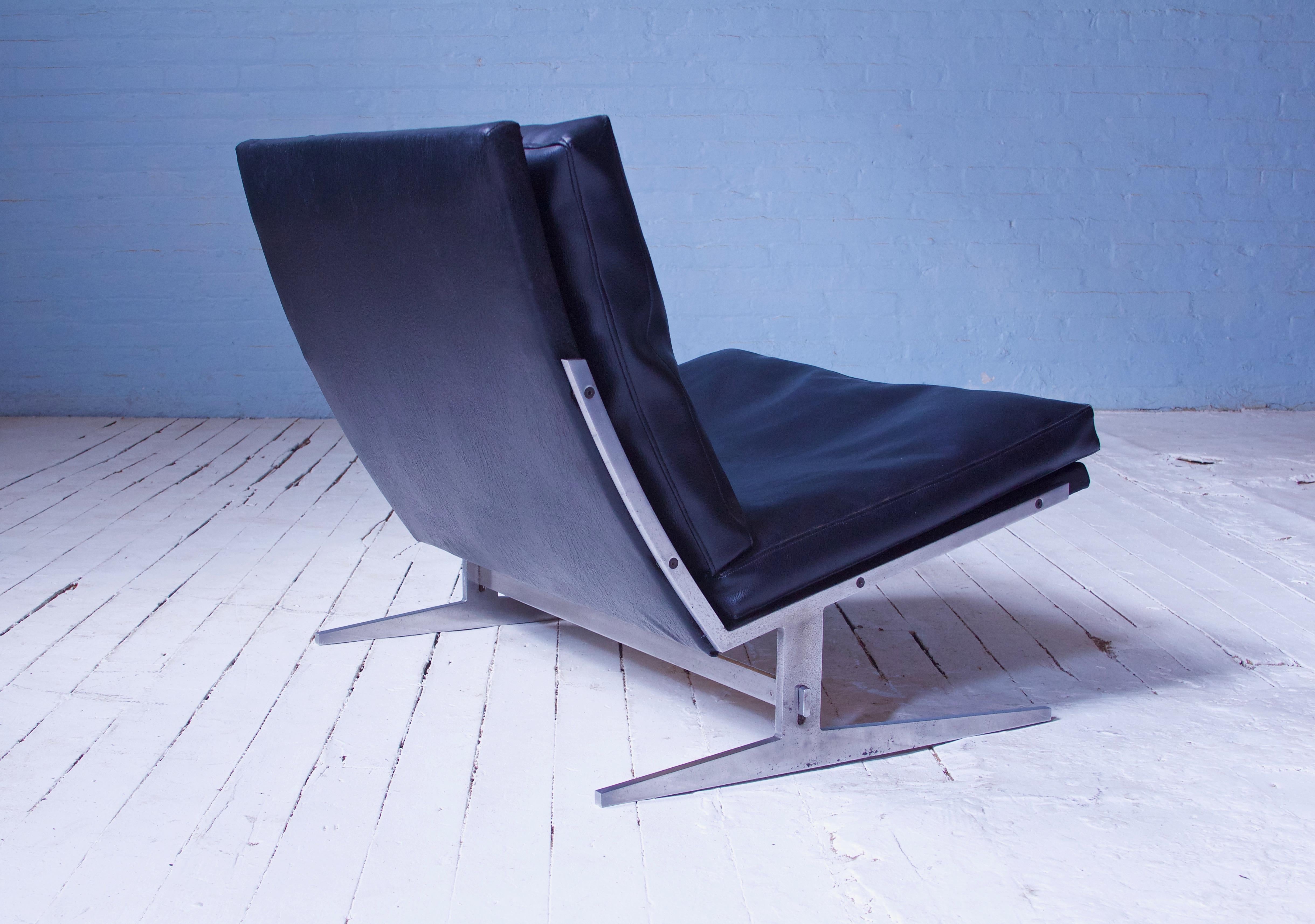 Danish Vintage Bo-561 Easy Chair by Jørgen Kastholm & Preben Fabricius, Denmark, 1963