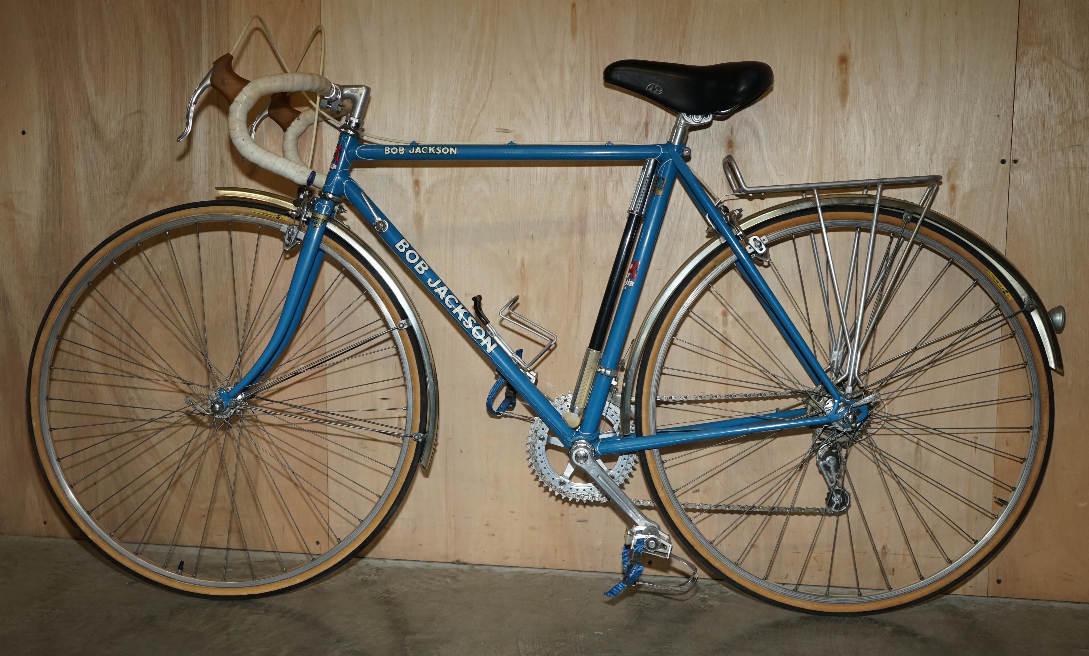 Vintage Bob Jackson Reynolds 531 Touring Winter Trainer Road Bike Campagnolo For Sale 8
