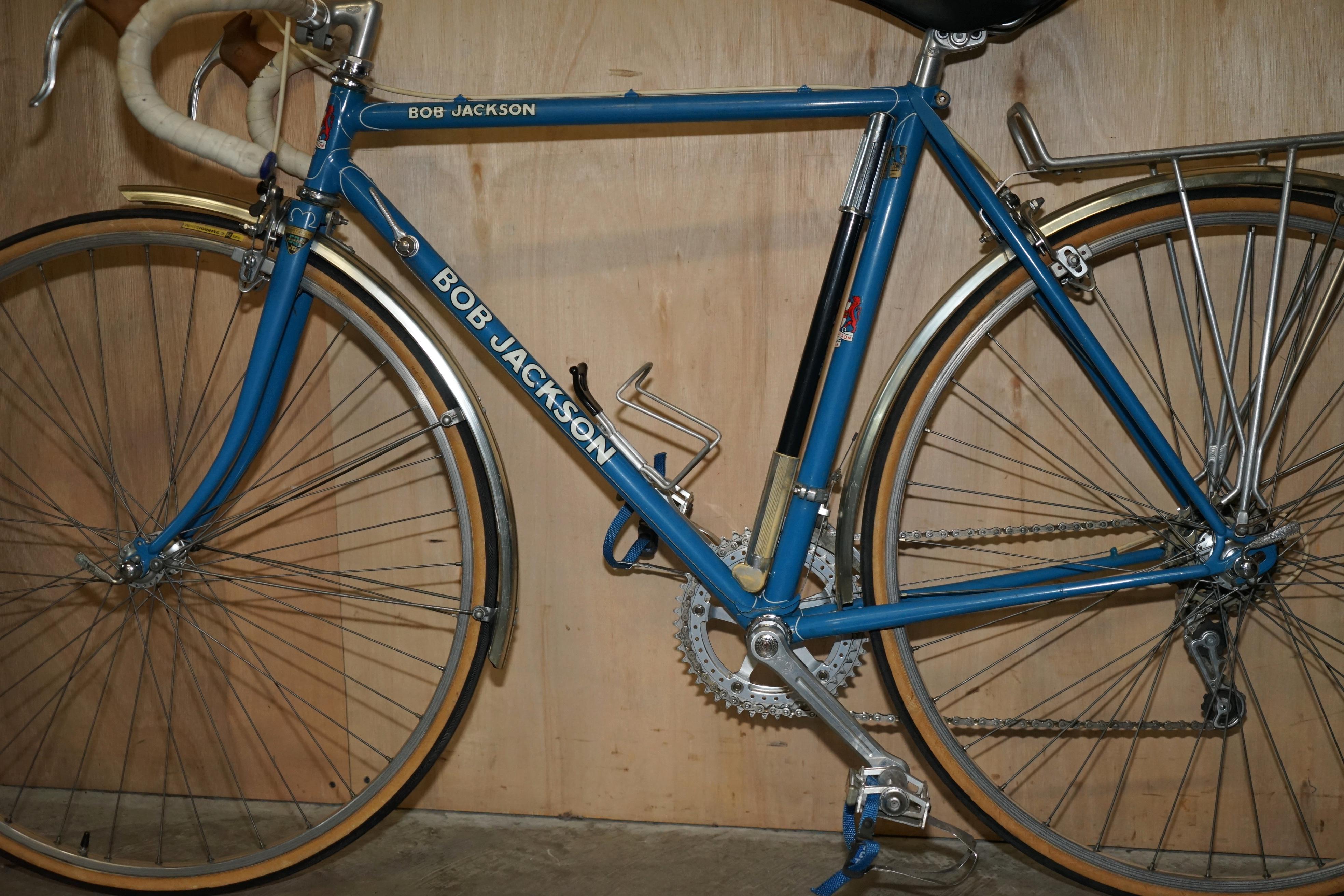 Vintage Bob Jackson Reynolds 531 Touring Winter Trainer Road Bike Campagnolo For Sale 9