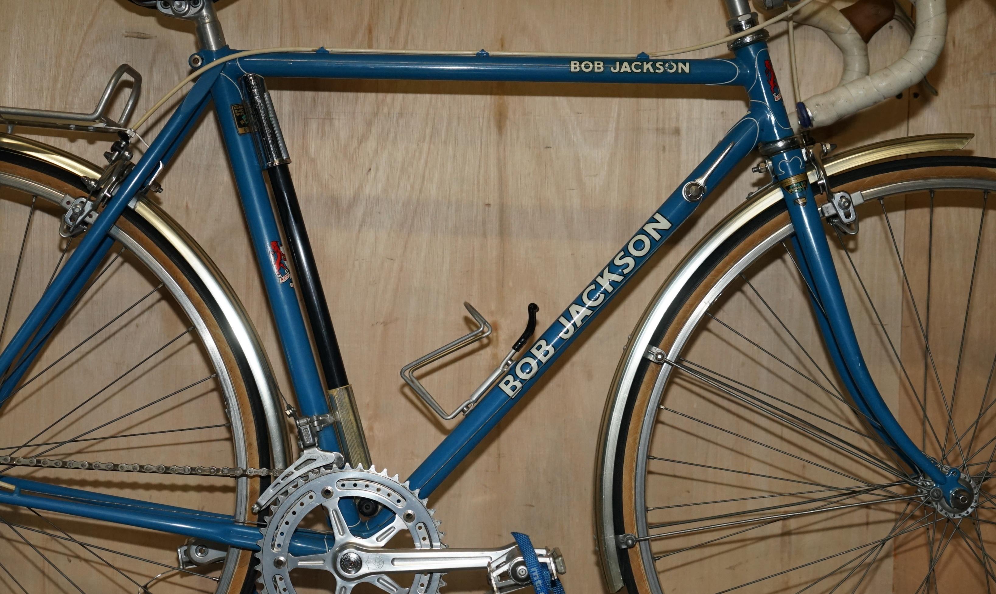 We are delighted to offer for sale this stunning Vintage Bob Jackson Reynolds 531 Steel Touring Winter trainer road bike 

HISTORY

I am selling my entire bike collection which comprises of 16 bikes, all luxury high end pieces, there are