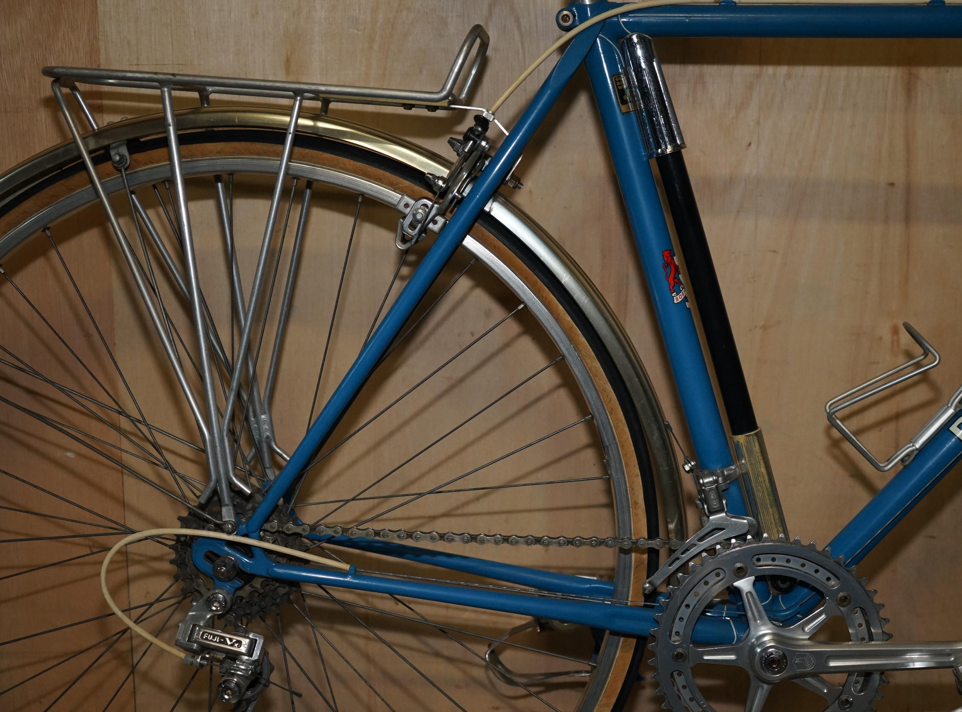 Hand-Crafted Vintage Bob Jackson Reynolds 531 Touring Winter Trainer Road Bike Campagnolo For Sale