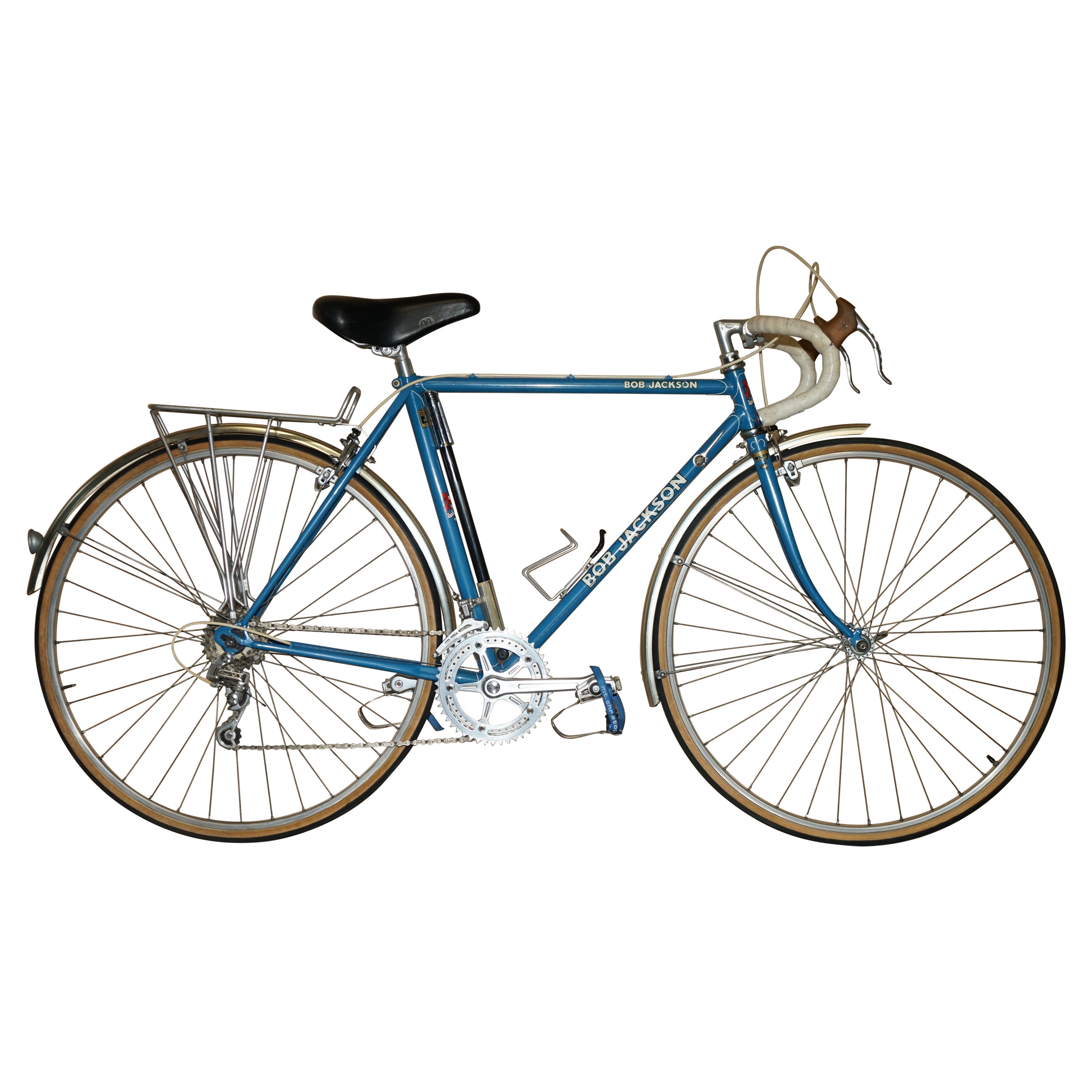 Vintage Bob Jackson Reynolds 531 Touring Winter Trainer Road Bike Campagnolo