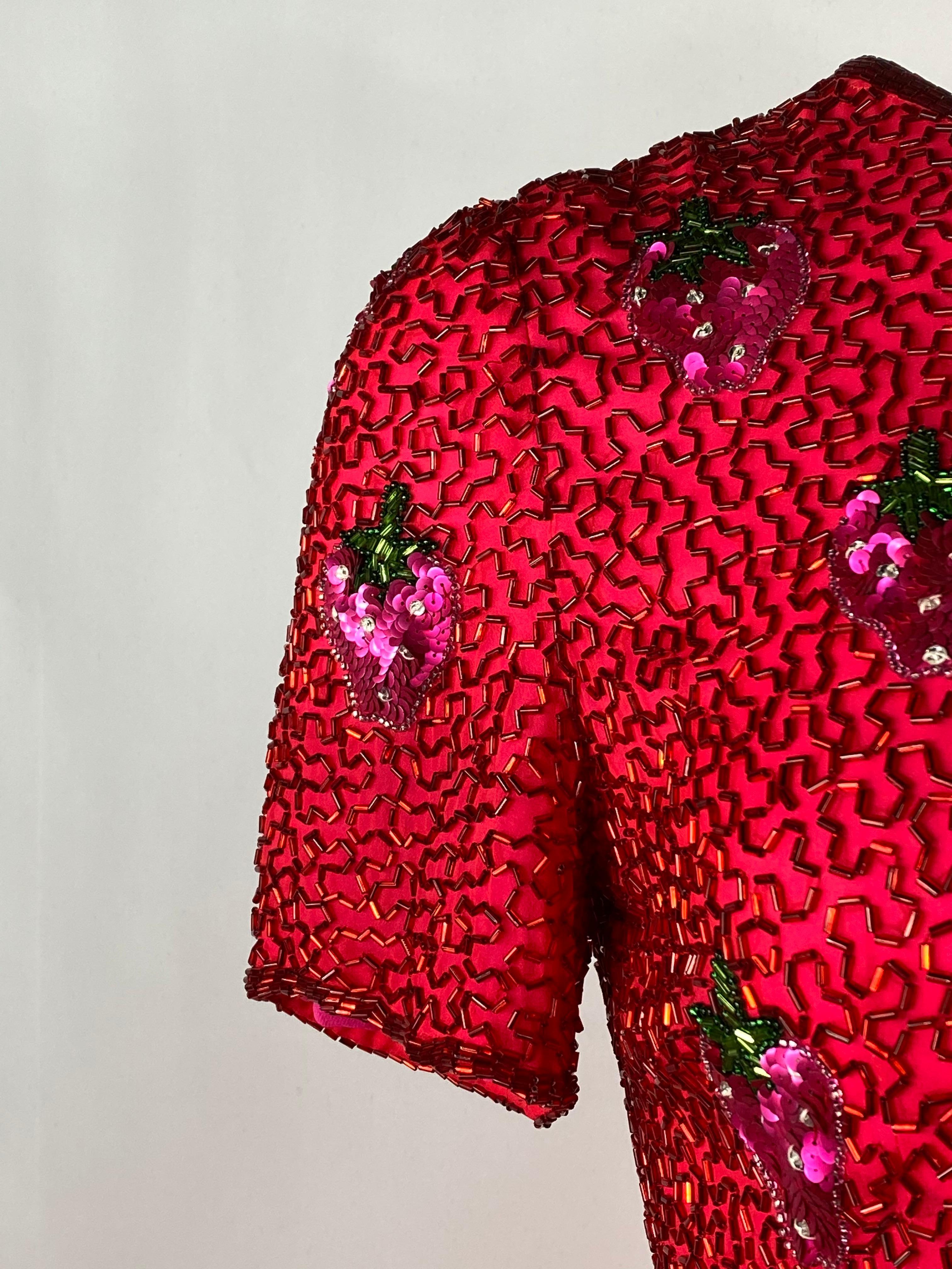 strawberry dress designer