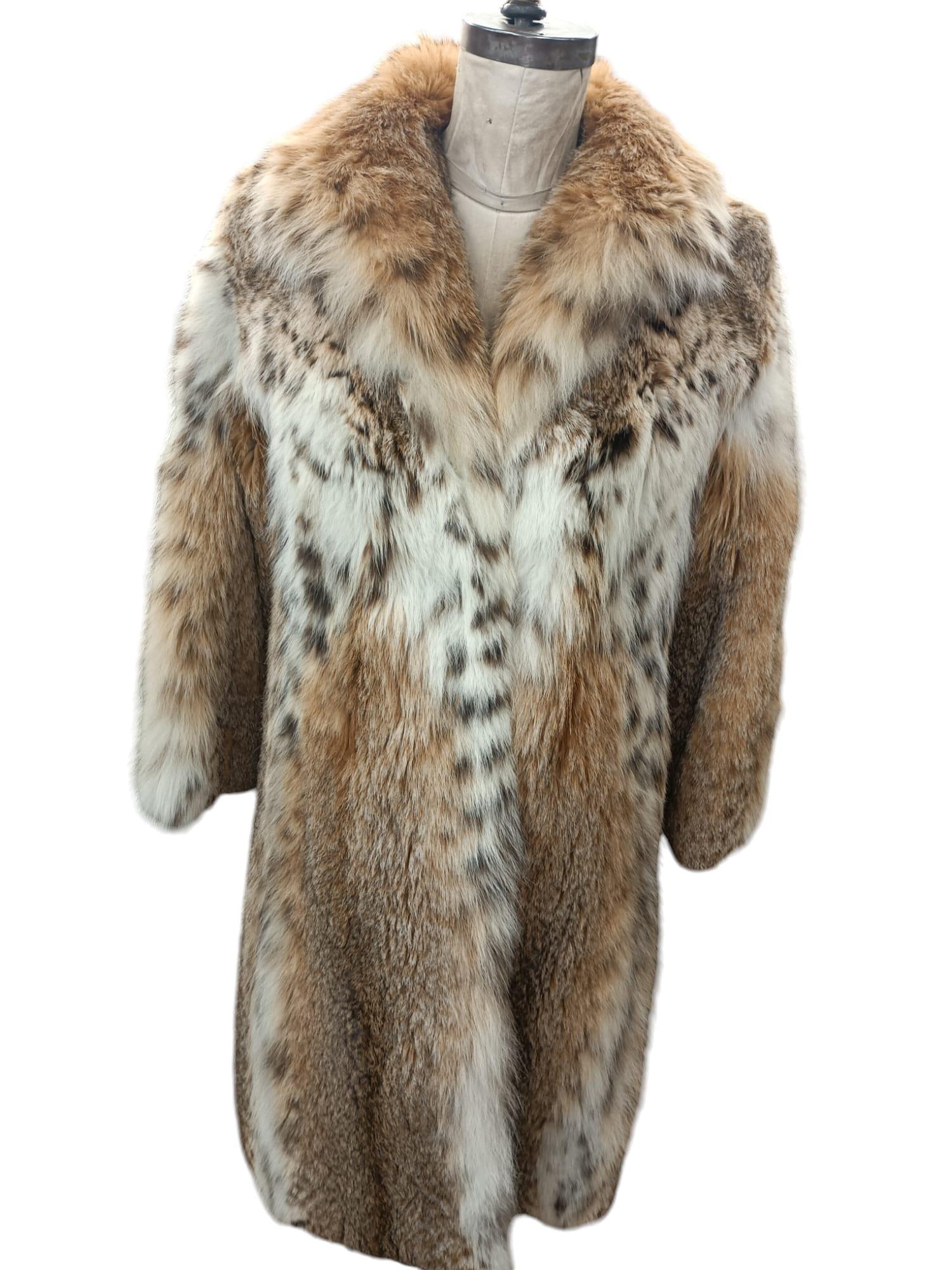 Manteau vintage bobcat lynx taille 4-6 10