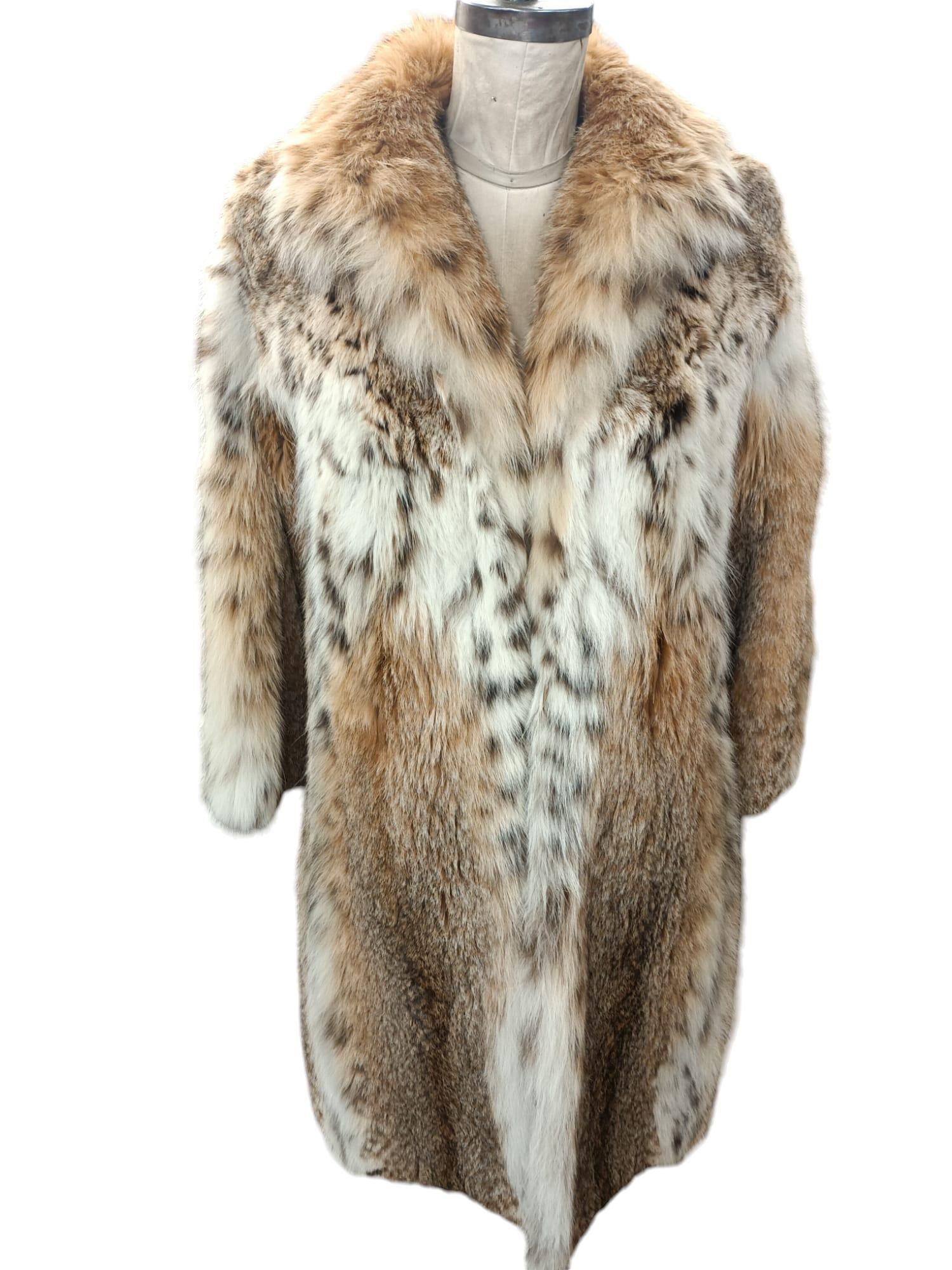 Manteau vintage bobcat lynx taille 4-6 11
