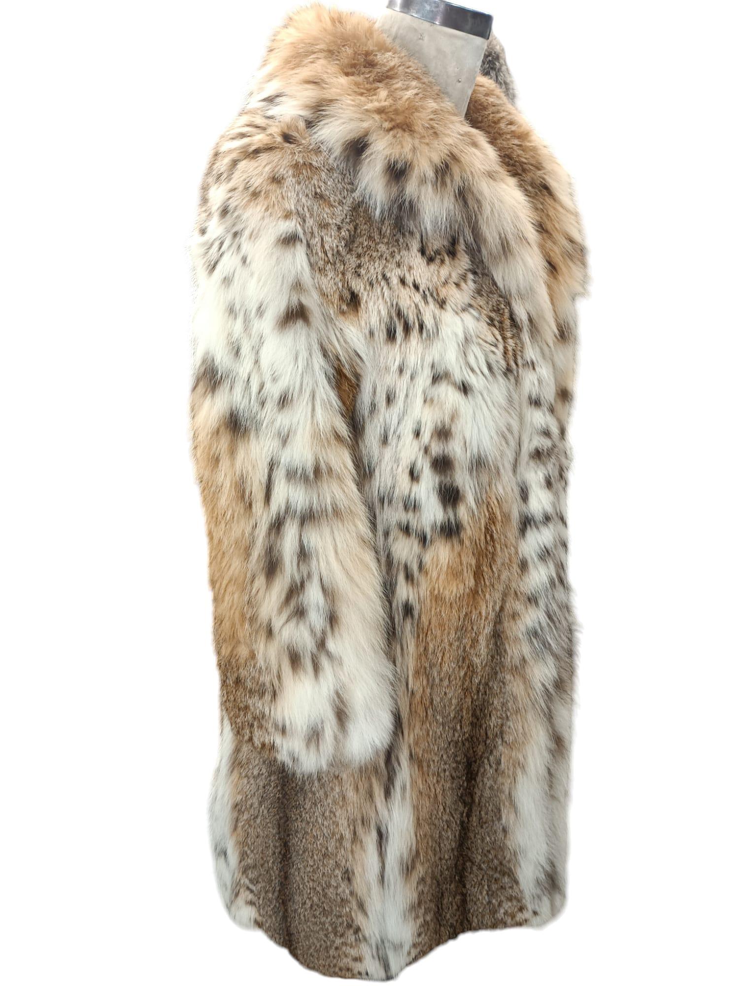 Manteau vintage bobcat lynx taille 4-6 3