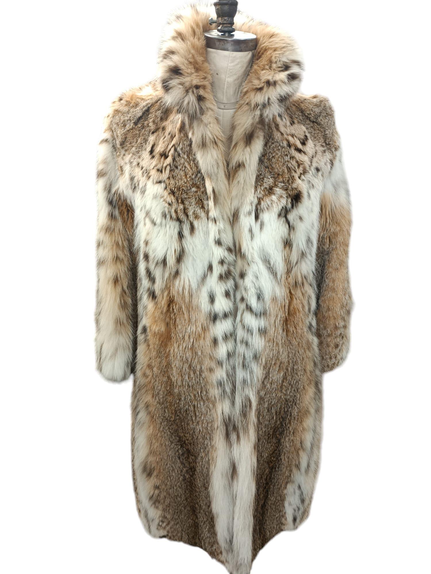 Manteau vintage bobcat lynx taille 4-6 4