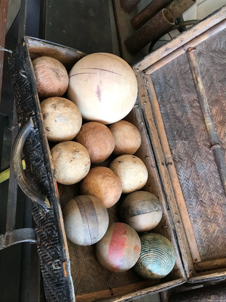 Vintage Bocce Balls For Sale at 1stDibs antique bocce balls