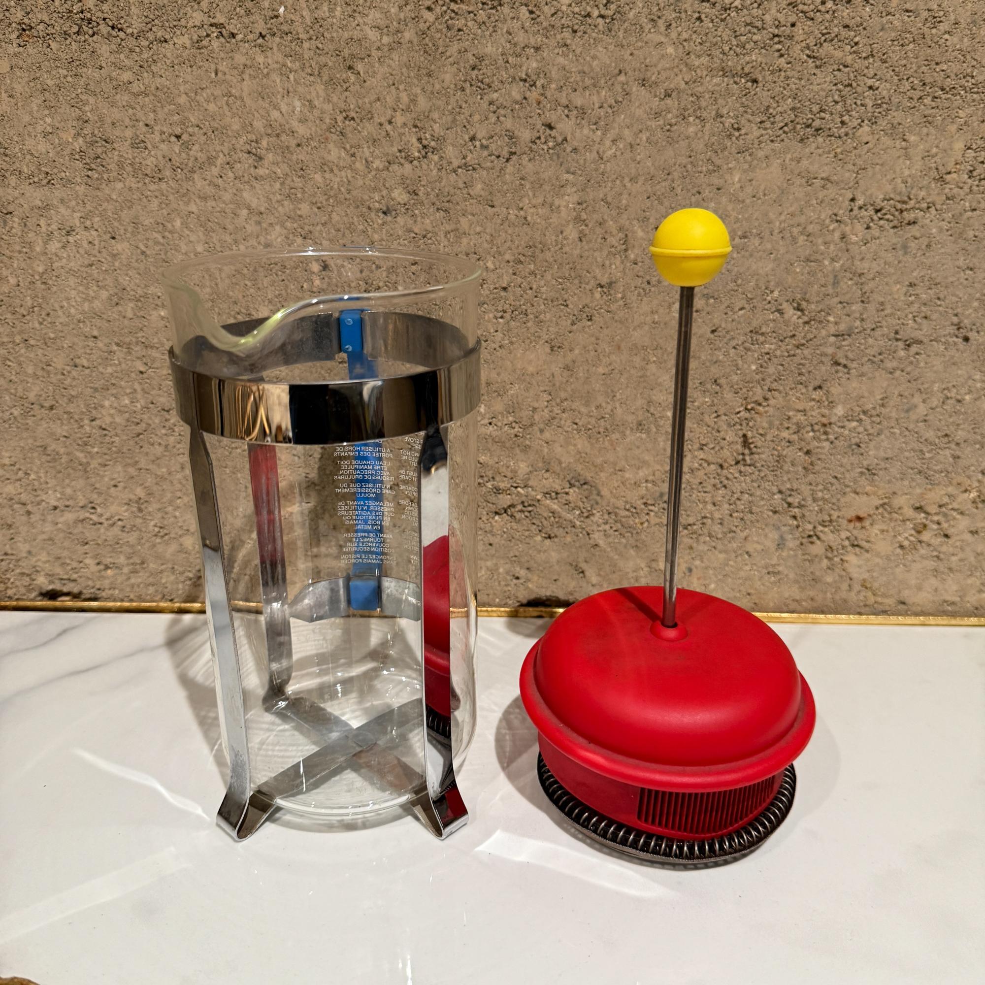 Vintage Bodum Kaffeemaschine Memphis Design Sottsass Ära im Angebot 3