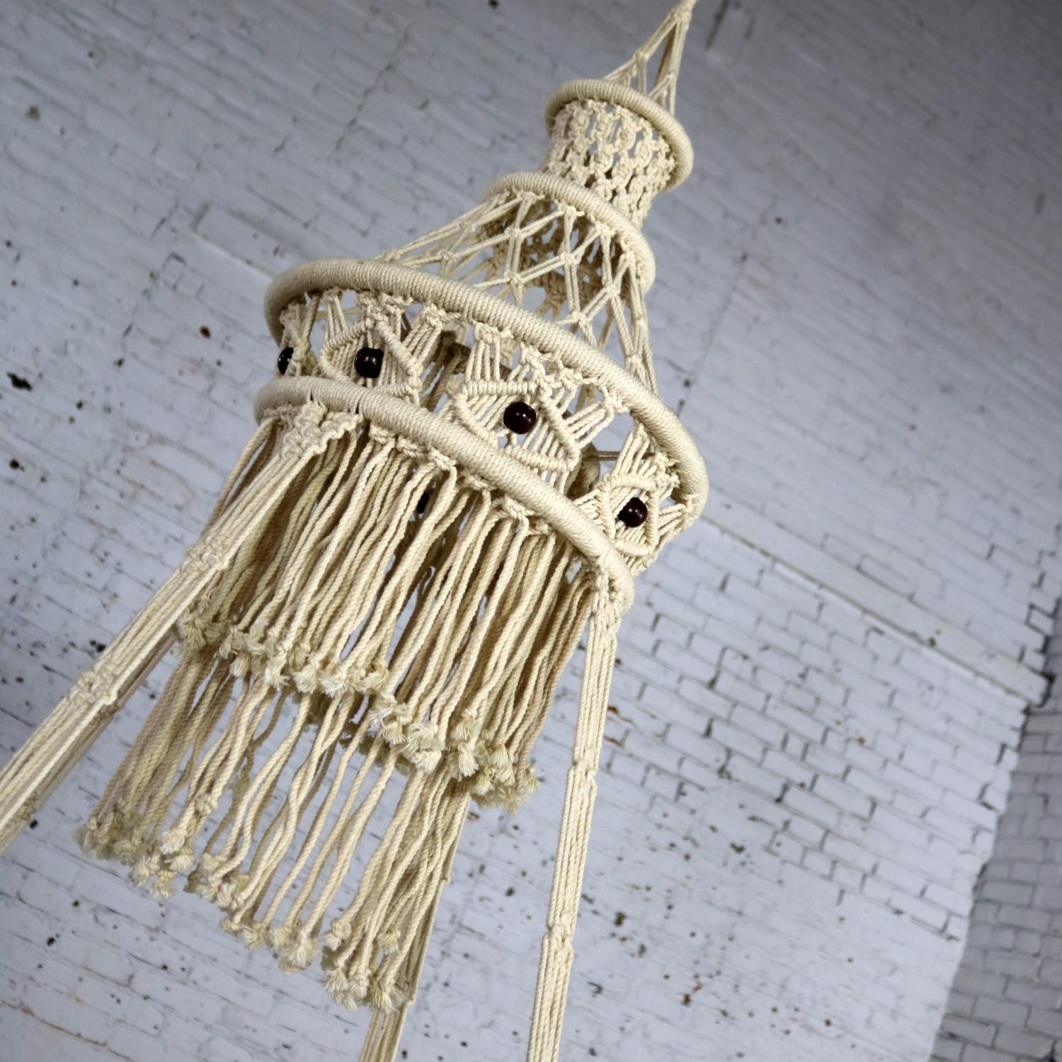 macrame hanging table for sale