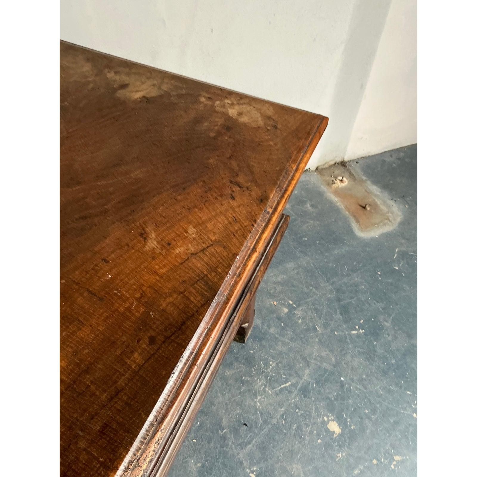Vintage Boho 18th Century Spanish Writing Desk For Sale 3
