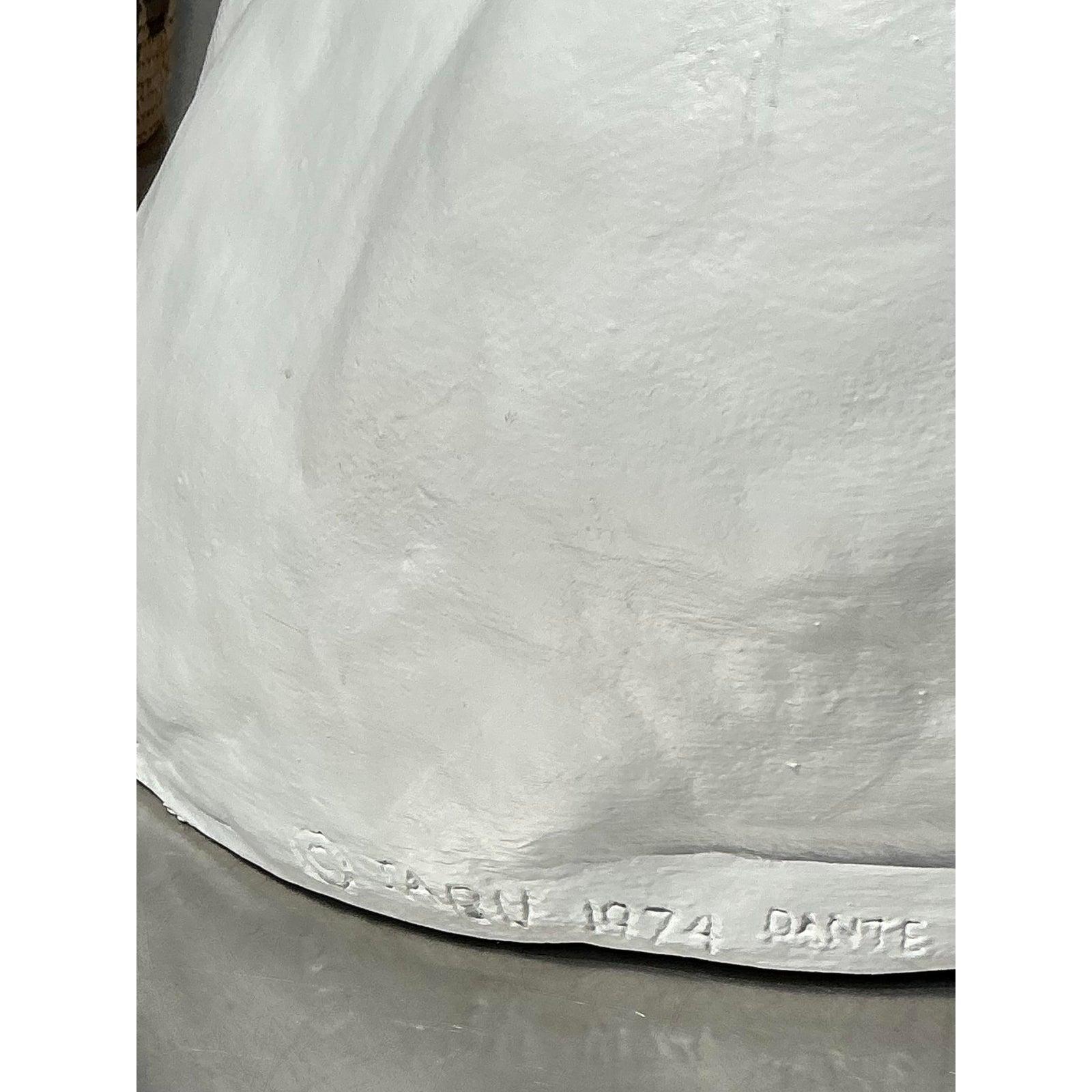 Neoclassico Vintage By 1974 Monumentale Jaru Leone in gesso in vendita