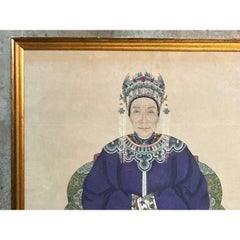 Vintage Boho 19th Century Ancestor Portraits - Set of 2