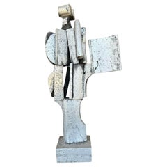 Escultura Vintage Boho Abstracta Brutalista