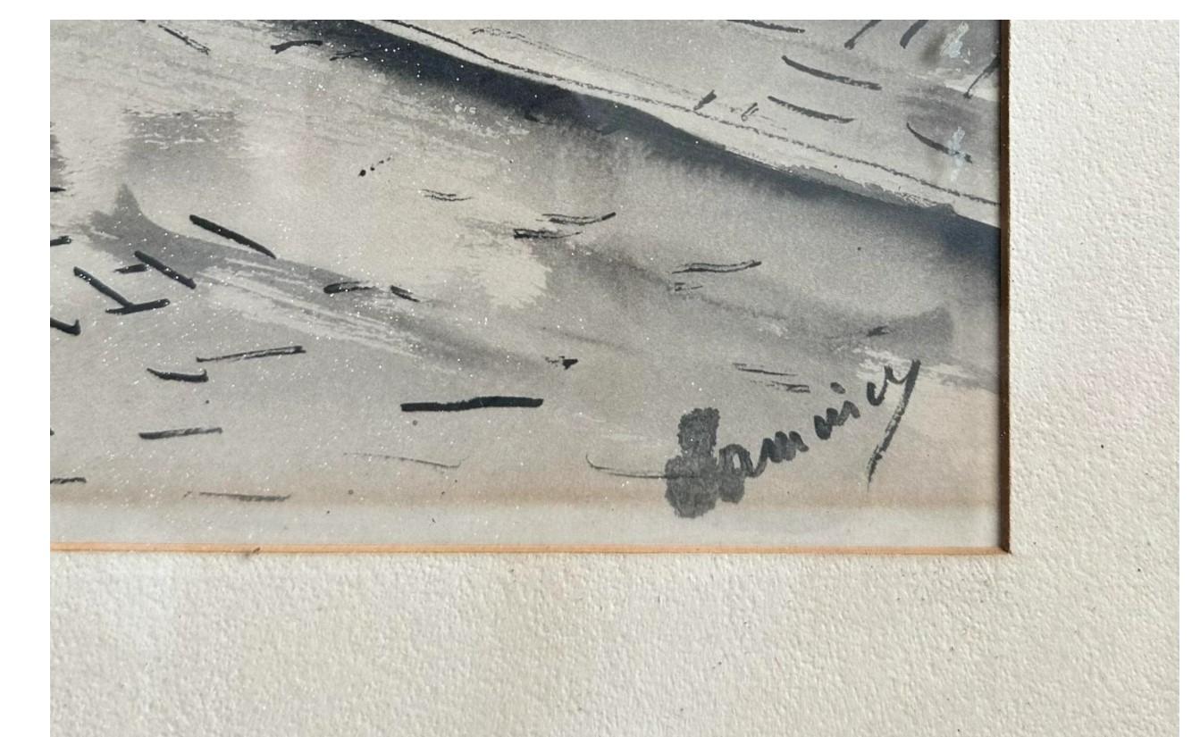 Un dessin vintage Boho abstrait sur papier combine la qualité brute et expressive de l'art abstrait avec l'énergie dynamique d'un paysage urbain, le tout filtré à travers l'âme et l'esprit libre de l'esthétique Boho. Ce type d'œuvre est susceptible