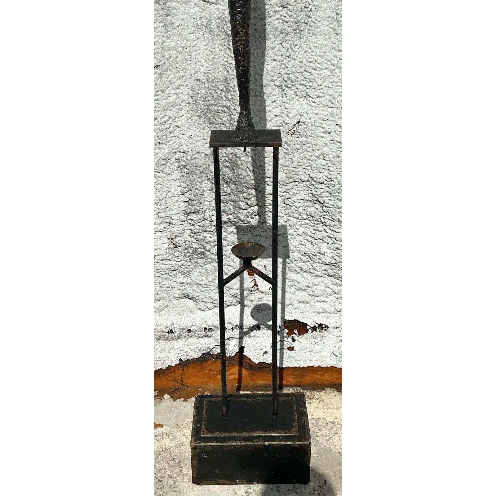 XX secolo Scultura figurativa astratta vintage Boho di donna dopo Giacometti in vendita