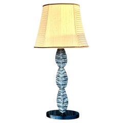 Lampe Boho abstraite en forme de feuille moulée