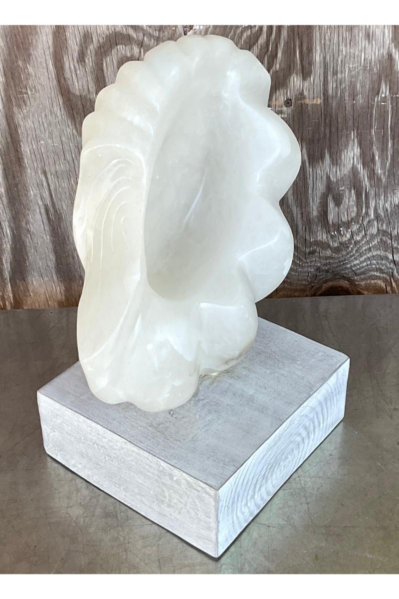 XX secolo Scultura astratta di pietra vintage A. Stone in vendita