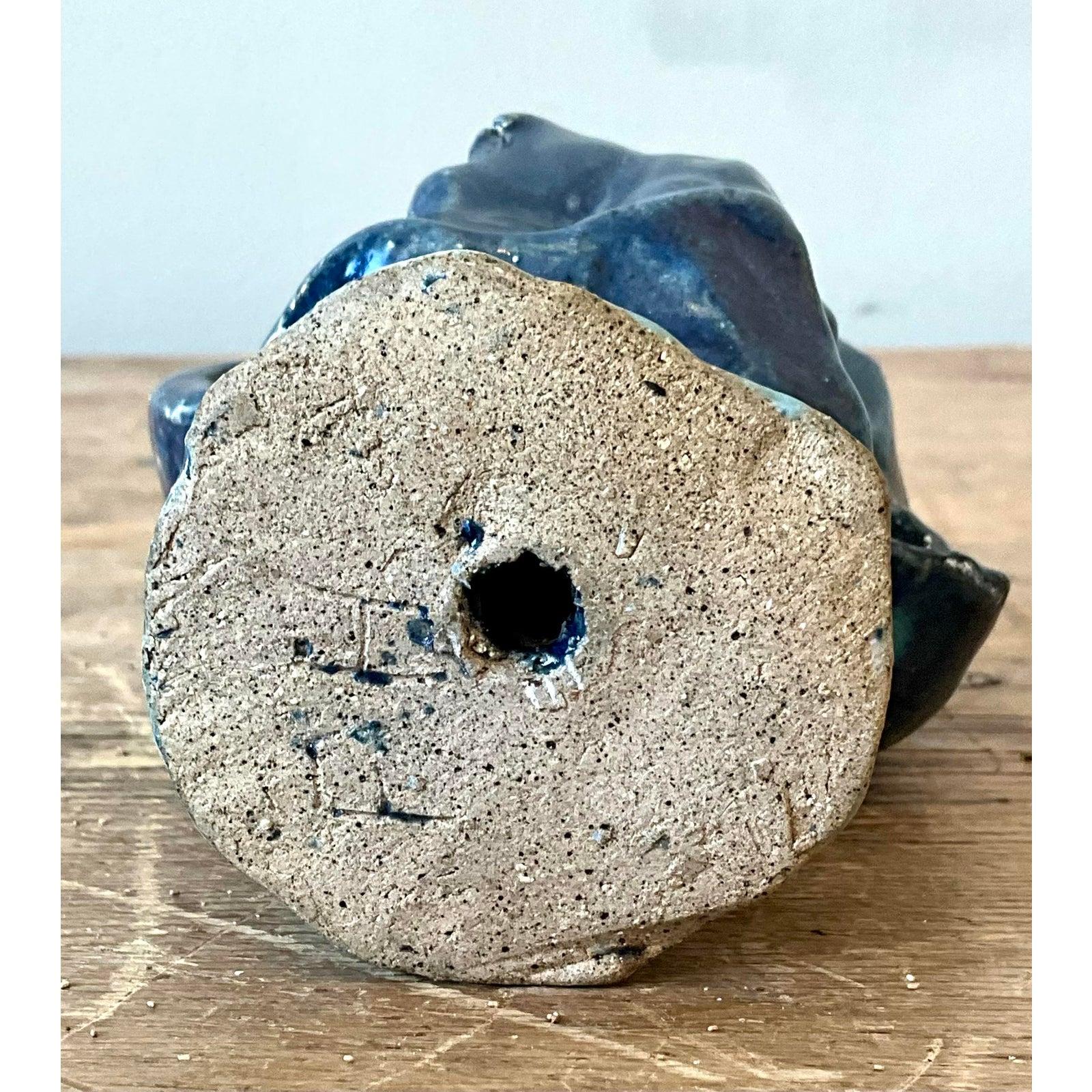 XX secolo Scultura astratta vintage in studio Pottery di Boho in vendita