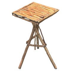 Vintage Boho Adirondack Twig Table