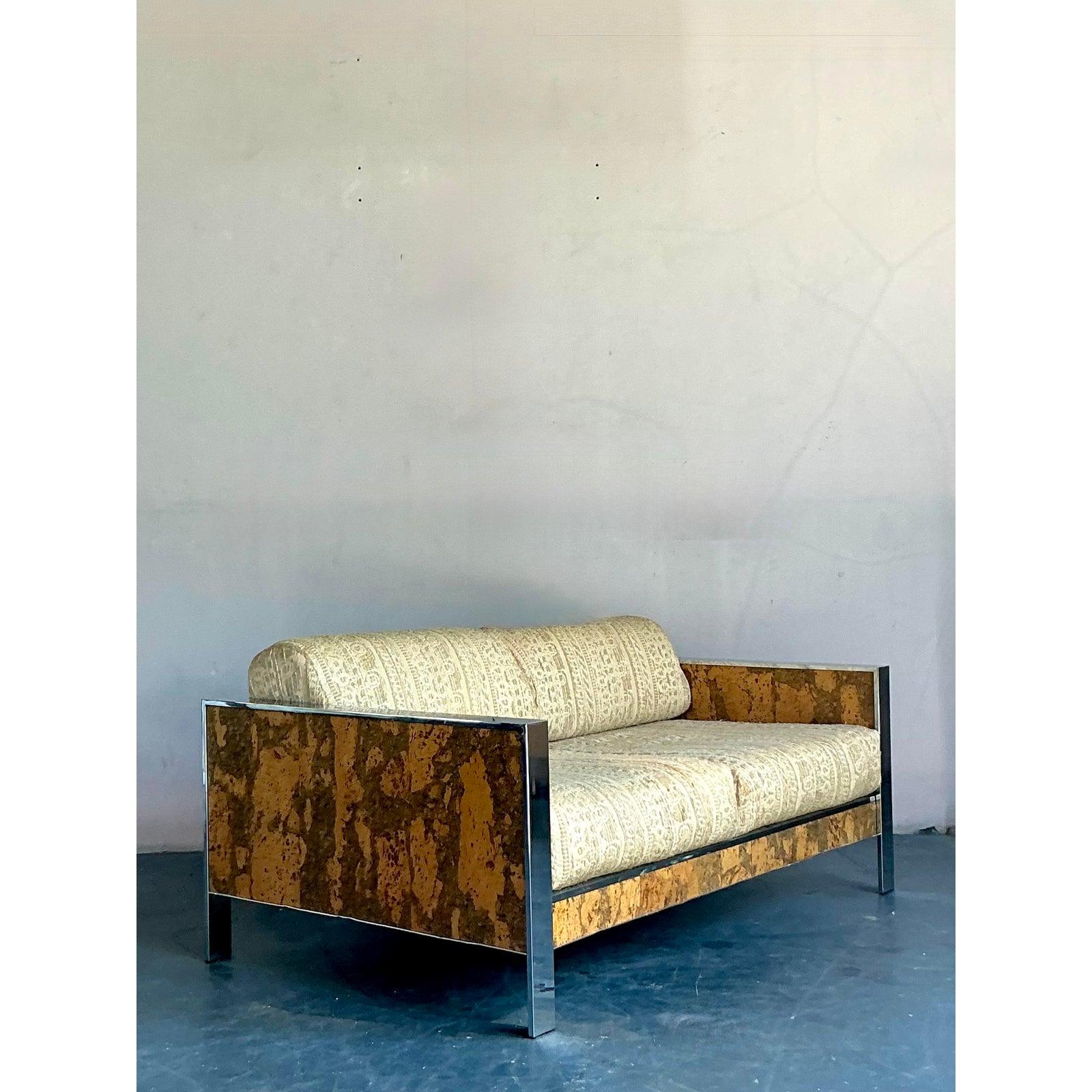 Fine XX secolo Lovanio in sughero vintage Boho Adrian Pearsall per Craft Associates in vendita