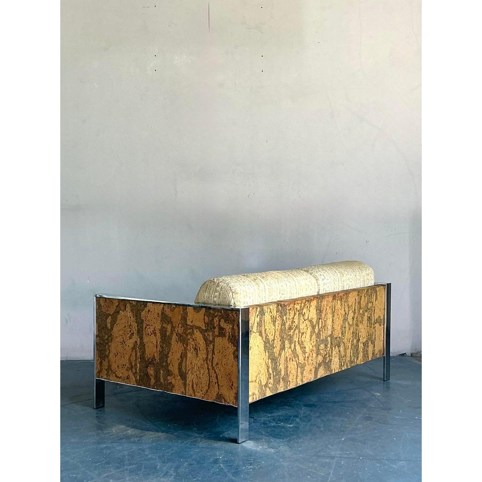 Lovanio in sughero vintage Boho Adrian Pearsall per Craft Associates in vendita 1