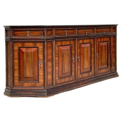 Vintage Boho Alphonso Marina Paneled Credenza