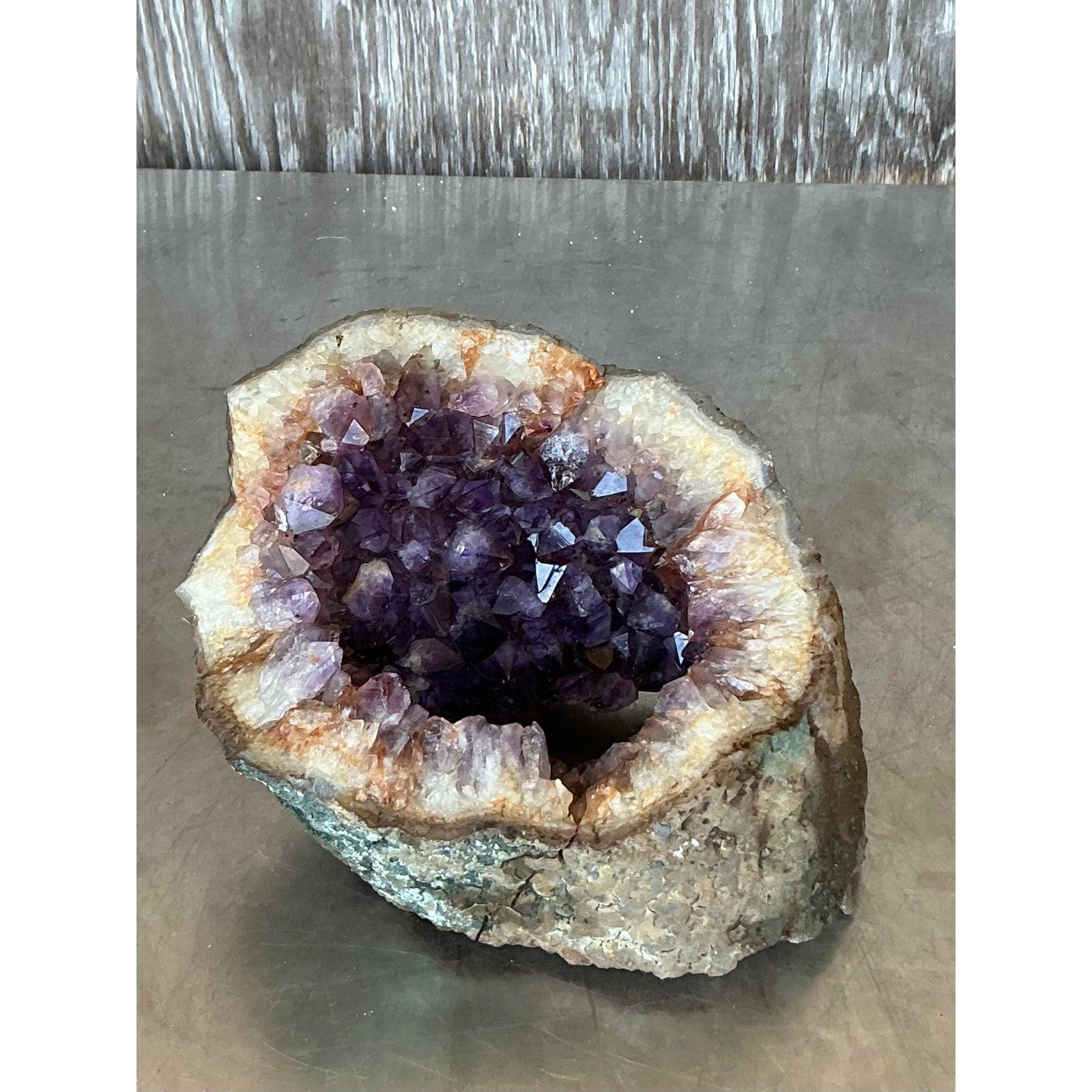 Anello Boho Ametista Vintage In condizioni buone in vendita a West Palm Beach, FL