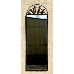 Vintage Boho Arched Toggle Mirror